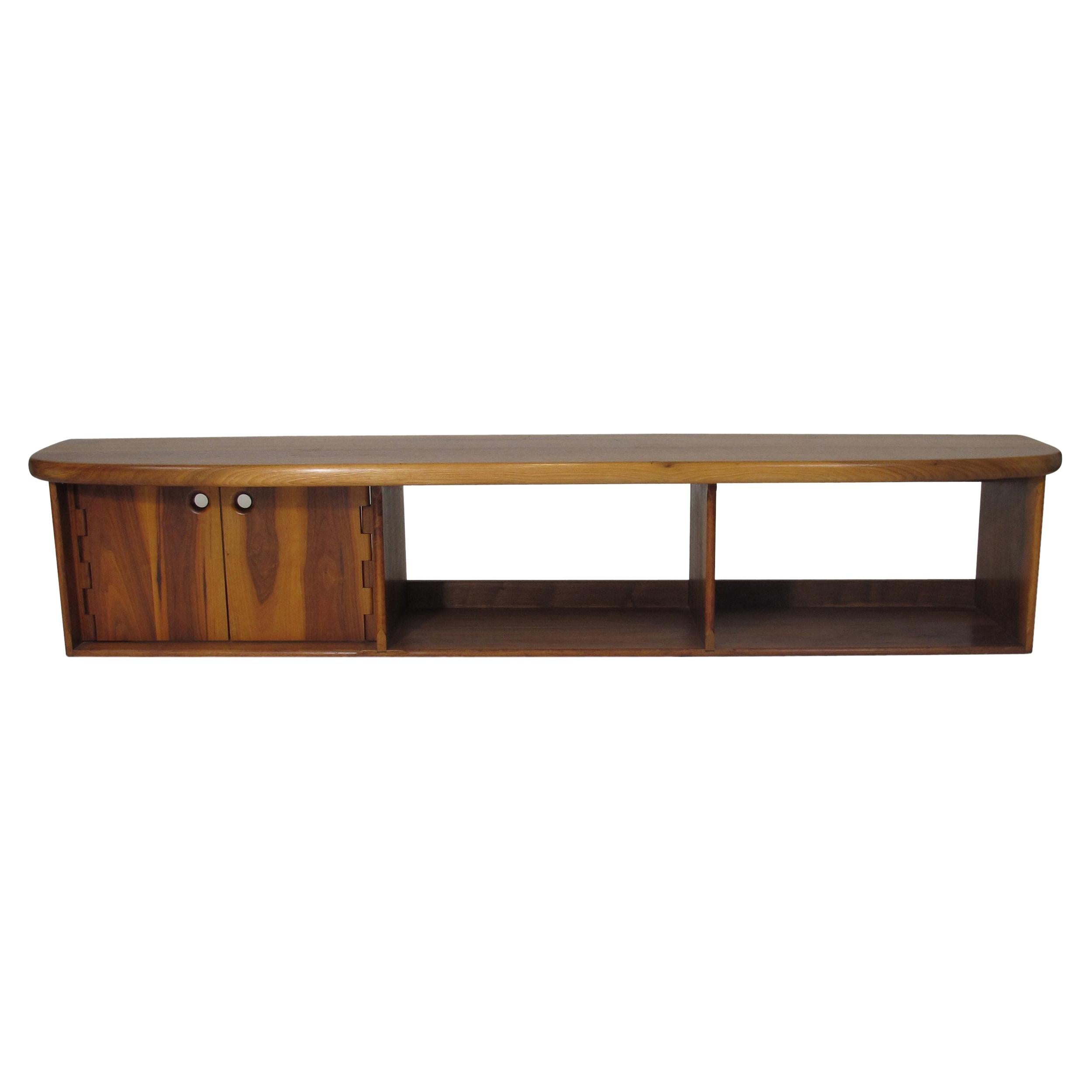 Floating Studio Craft Credenza Bench For Sale