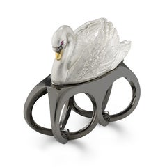 Floating Swan ring
