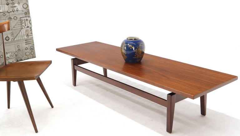 Floating Top Solid Oiled Walnut Low, Floating Top Coffee Table Plans