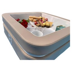 Floating Tray with Frappé for Glasses and Champagne Botles Fascínio