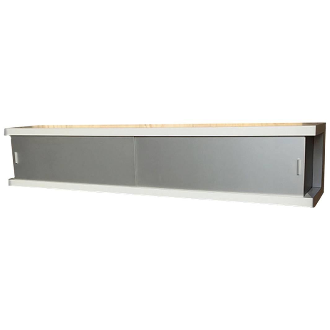 Credenza vintage modernista galleggiante di Wim Wilson, design points, 1964 Olanda
