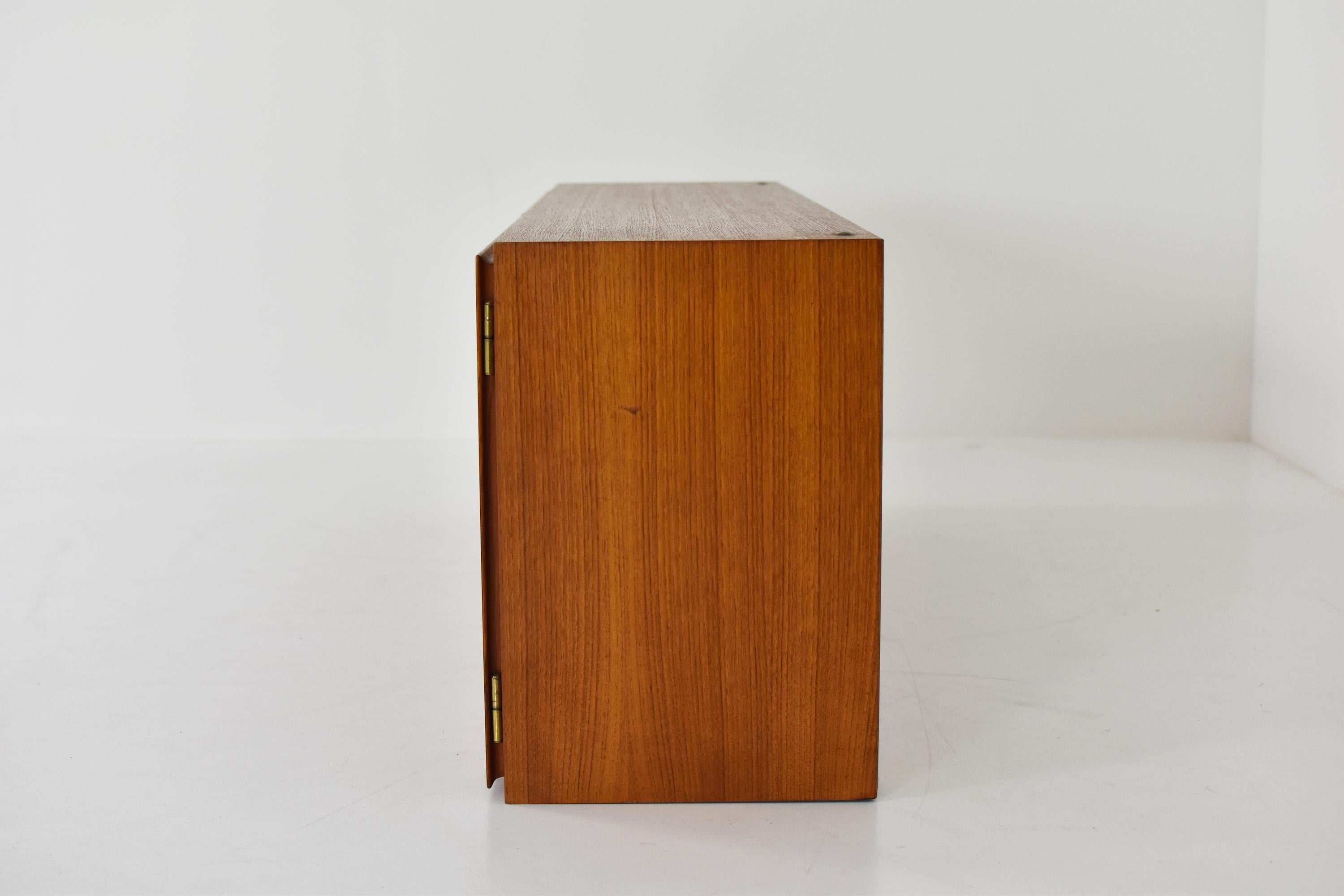 Floating Wall Cabinet in Teak from Denmark, 1950’s 3