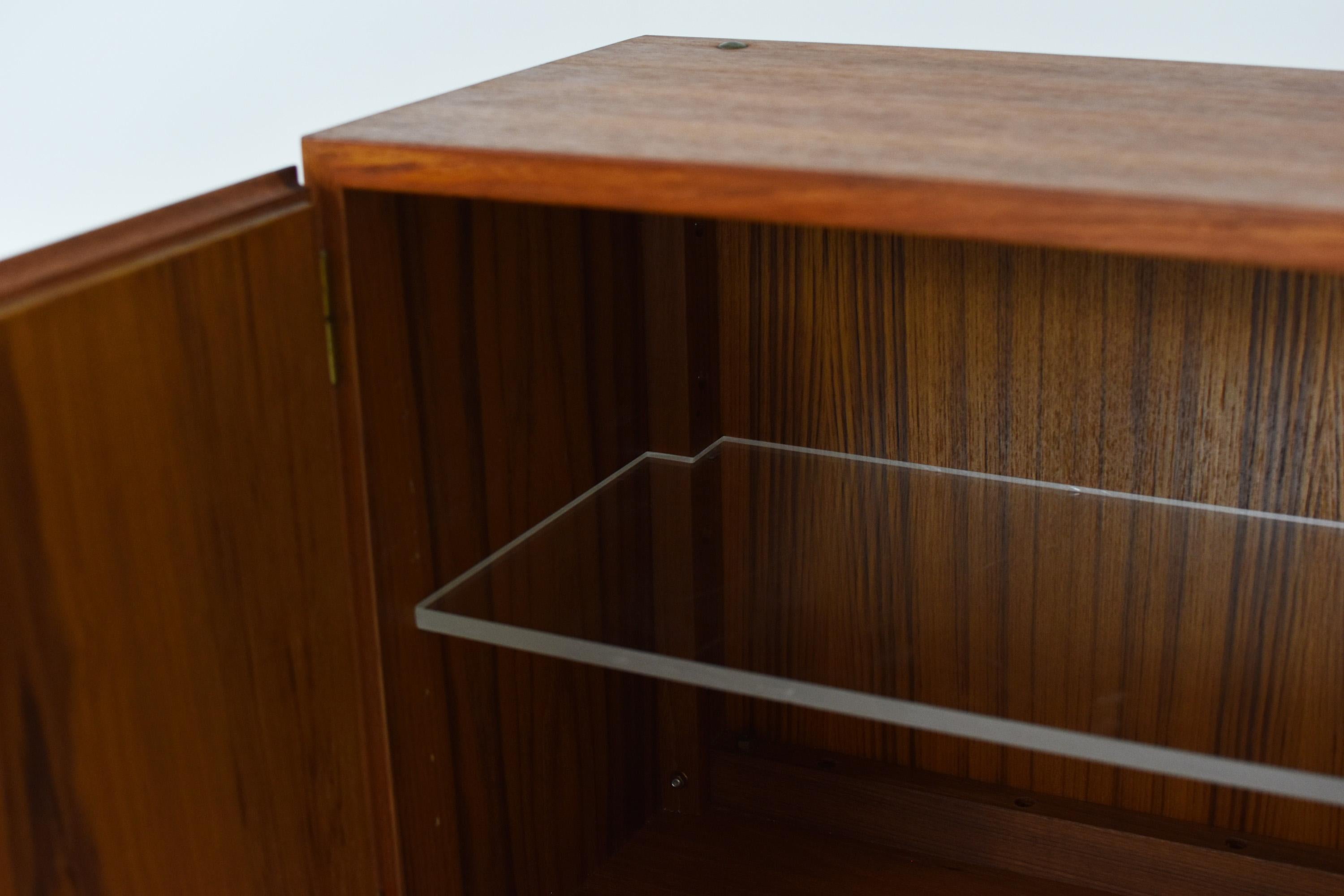 Floating Wall Cabinet in Teak from Denmark, 1950’s 4