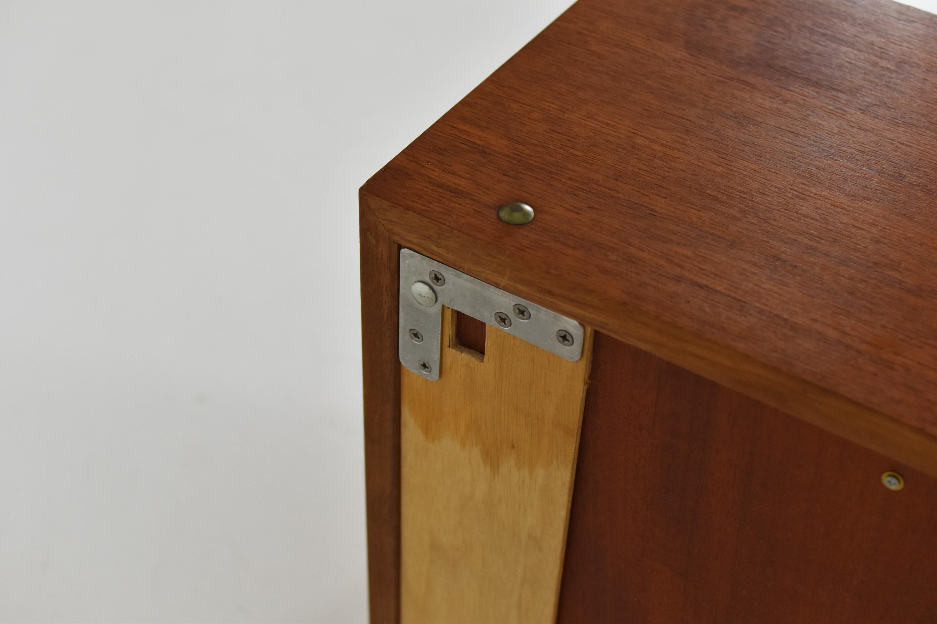 Floating Wall Cabinet in Teak from Denmark, 1950’s 1