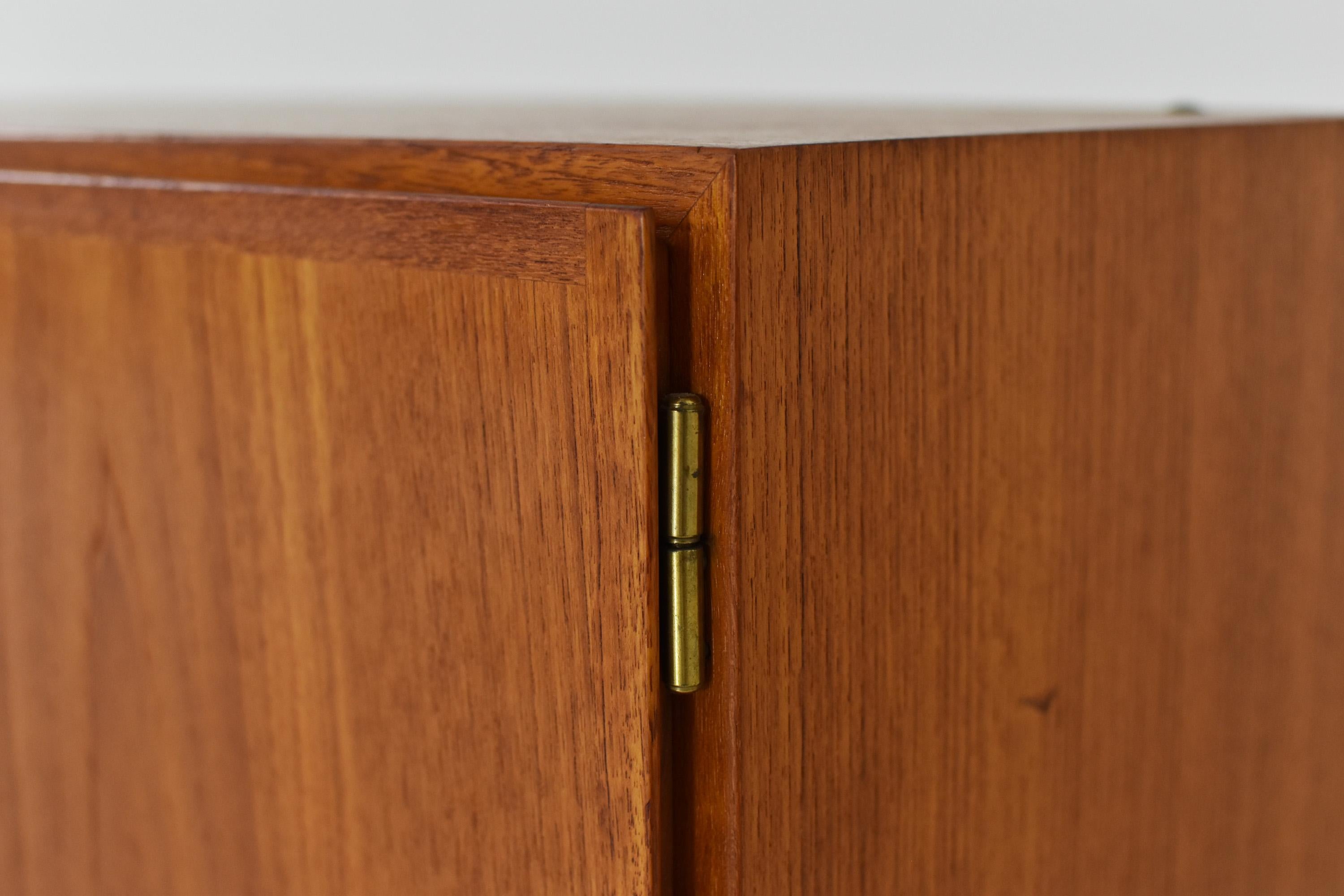Floating Wall Cabinet in Teak from Denmark, 1950’s 2