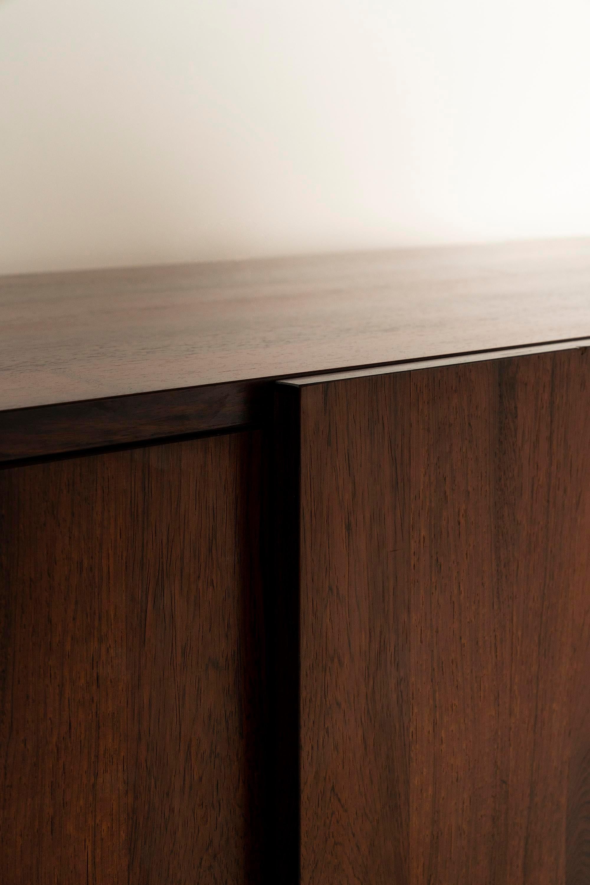Late 20th Century Floating Wall-Mounted Sideboard in Rosewood by Ib Kofod-Larsen, Denmark 1970s