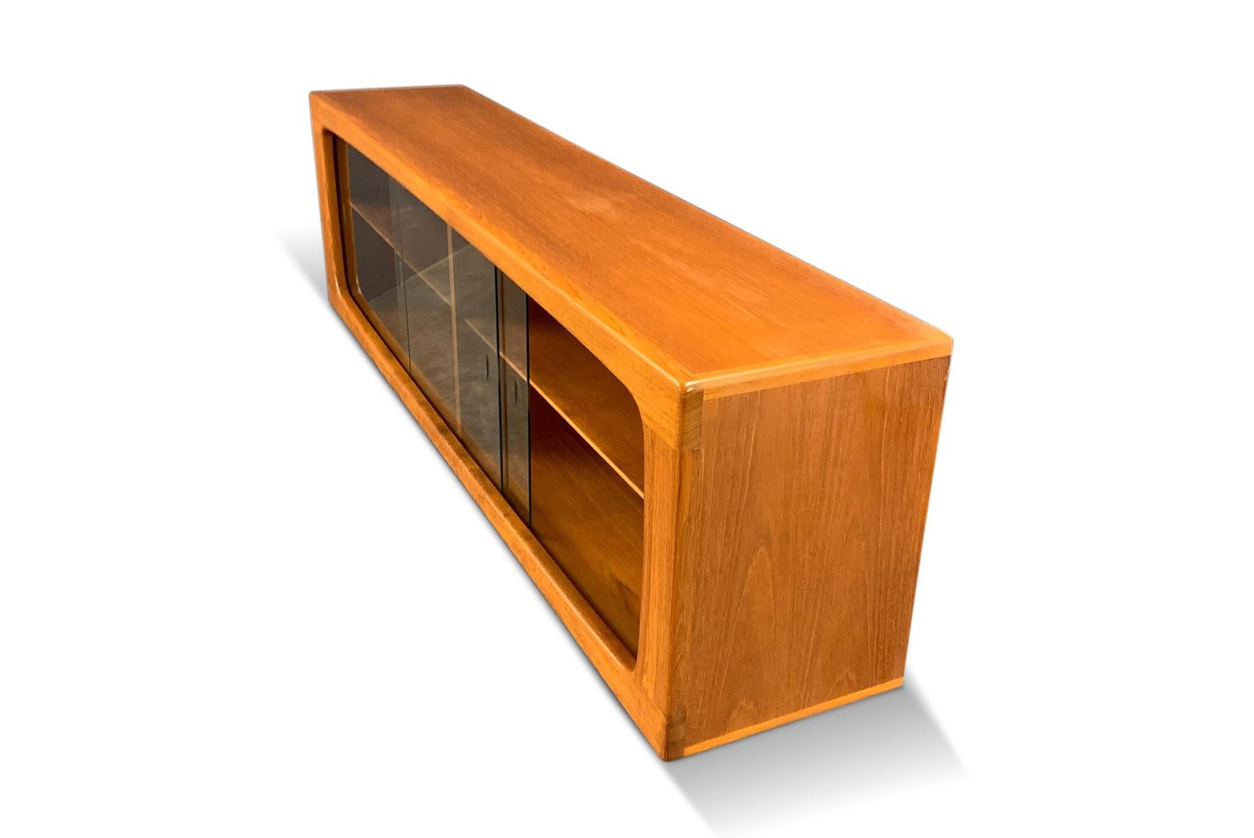20th Century Floating / Wall Mounted Teak Credenza by Silkeborg