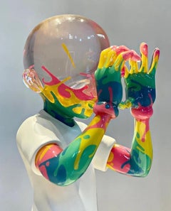 Escultura Colores del Corazón de Flog (Arte callejero)
