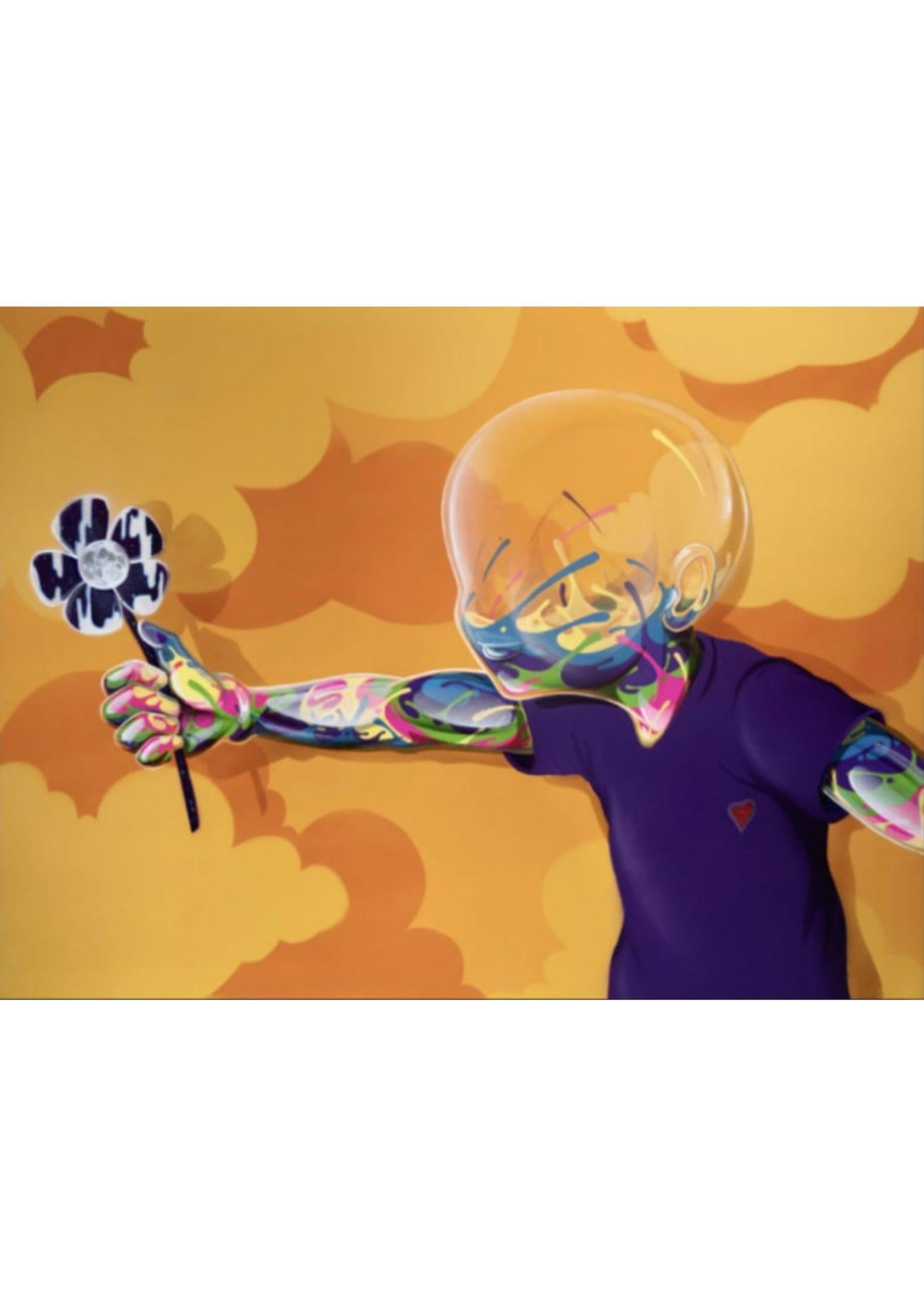 Blumenmond

Acryl und Sprühfarbe auf Leinwand

60 x 80 cm 

Wird mit COA geliefert

Gezeichnet von Flog

