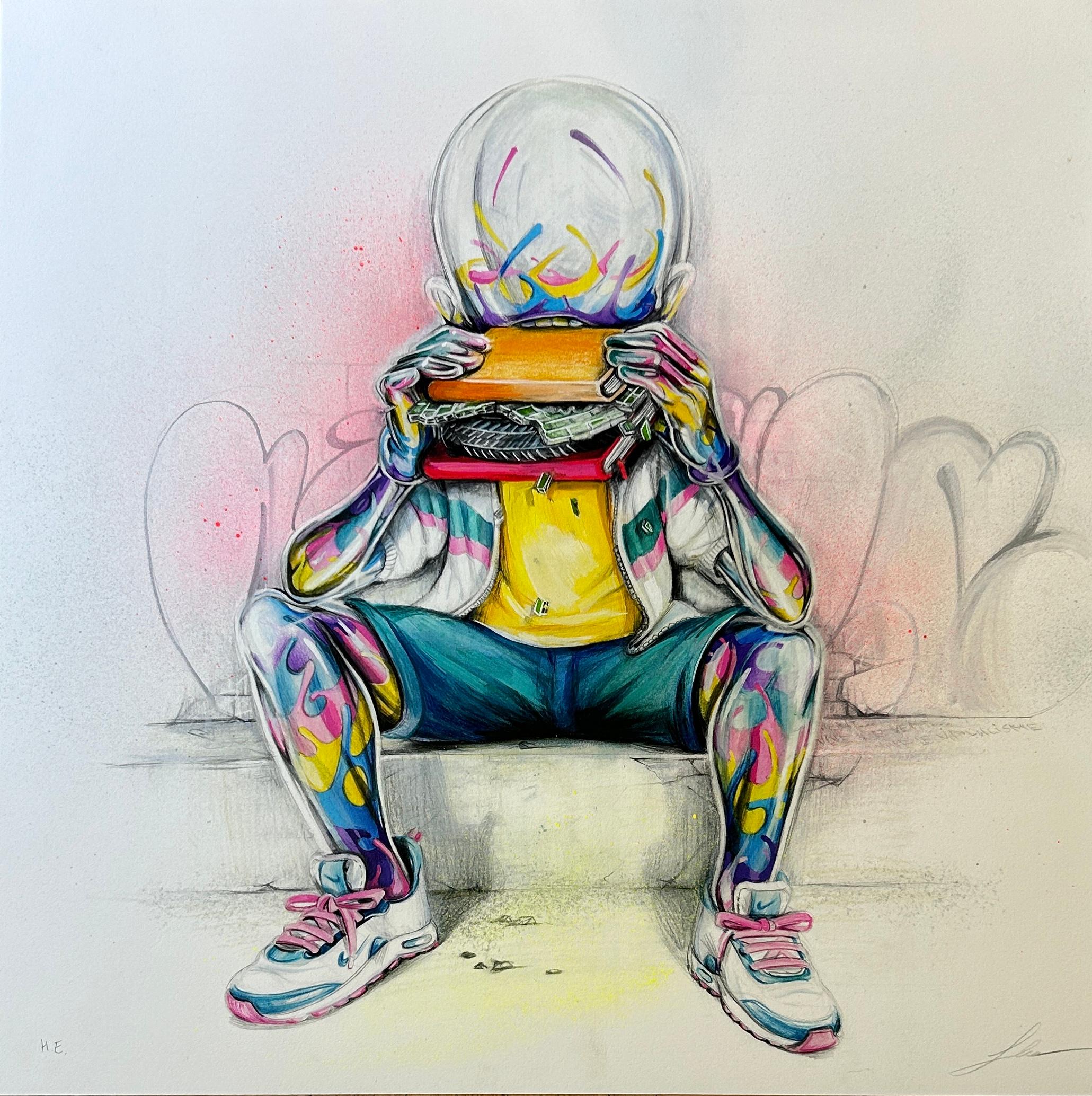 Flog "Happy Meal" Hand Finished Print