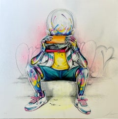 Flog "Happy Meal" Hand Finished Print