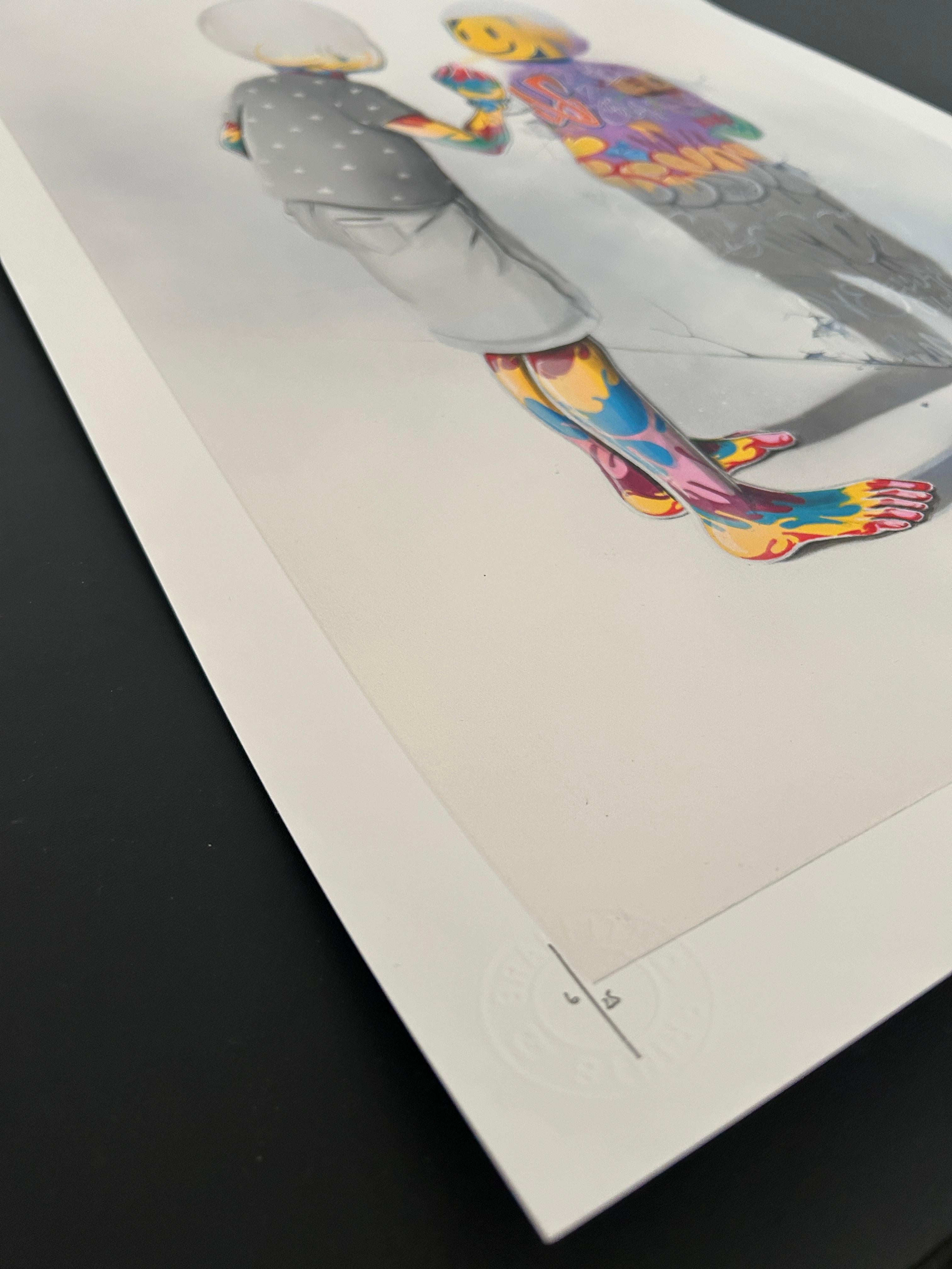 Graffiti-Schatten-Druck von Flog im Angebot 8