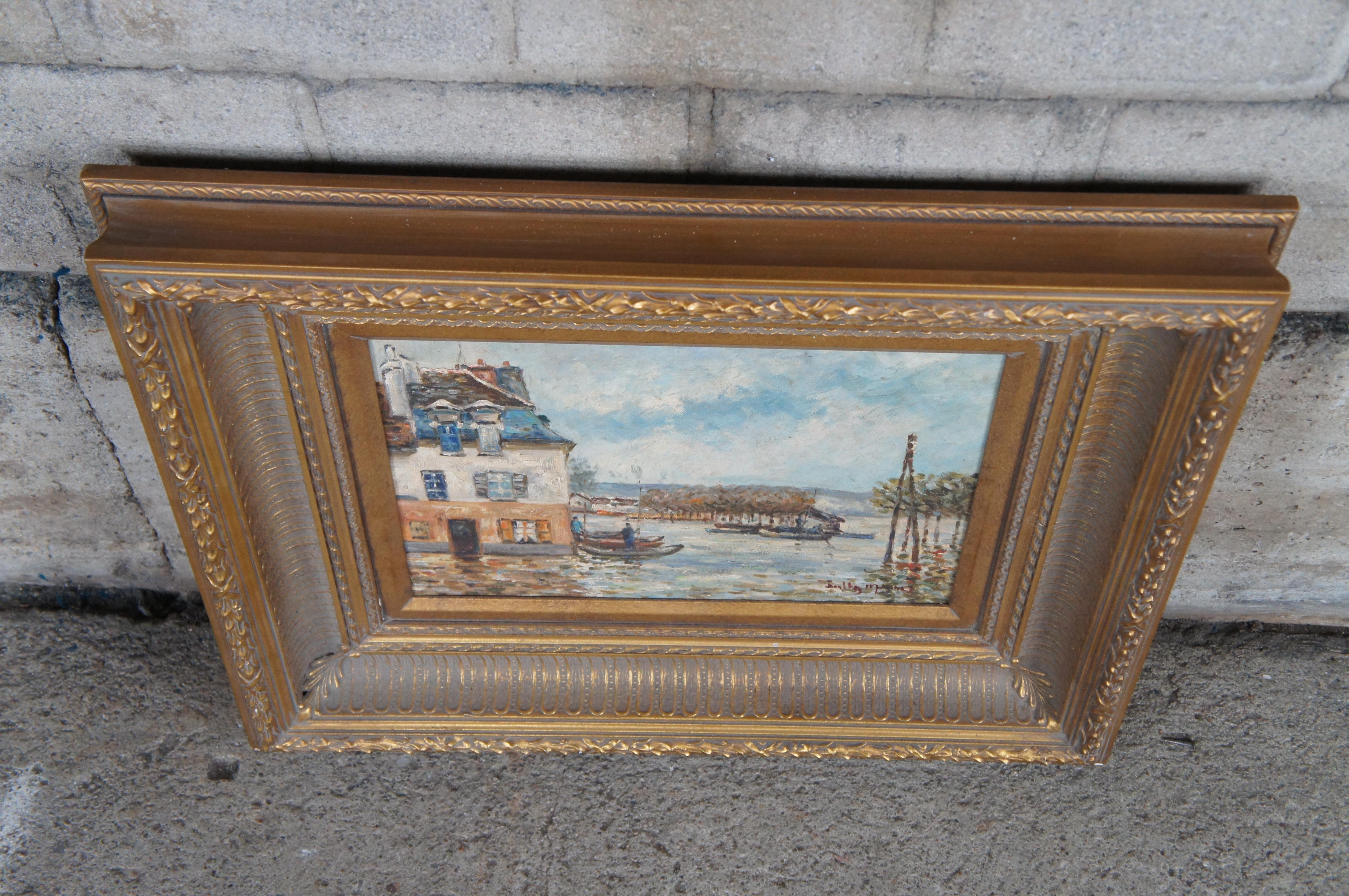 Flood at Port-Marly French Impressionist Oil Painting After Alfred Sisley 26