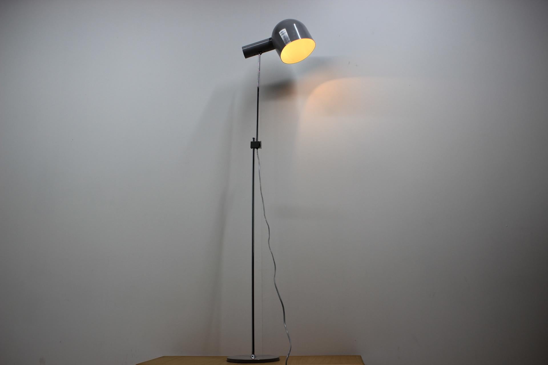 Floor Adjustable Lamp by Josef Hůrka / Napako, 1970s 1
