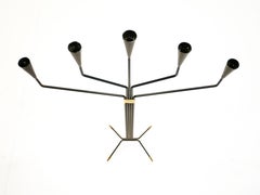 Floor Candelabra Designed by Gunnar Ander for Ystad Metall, 1950s