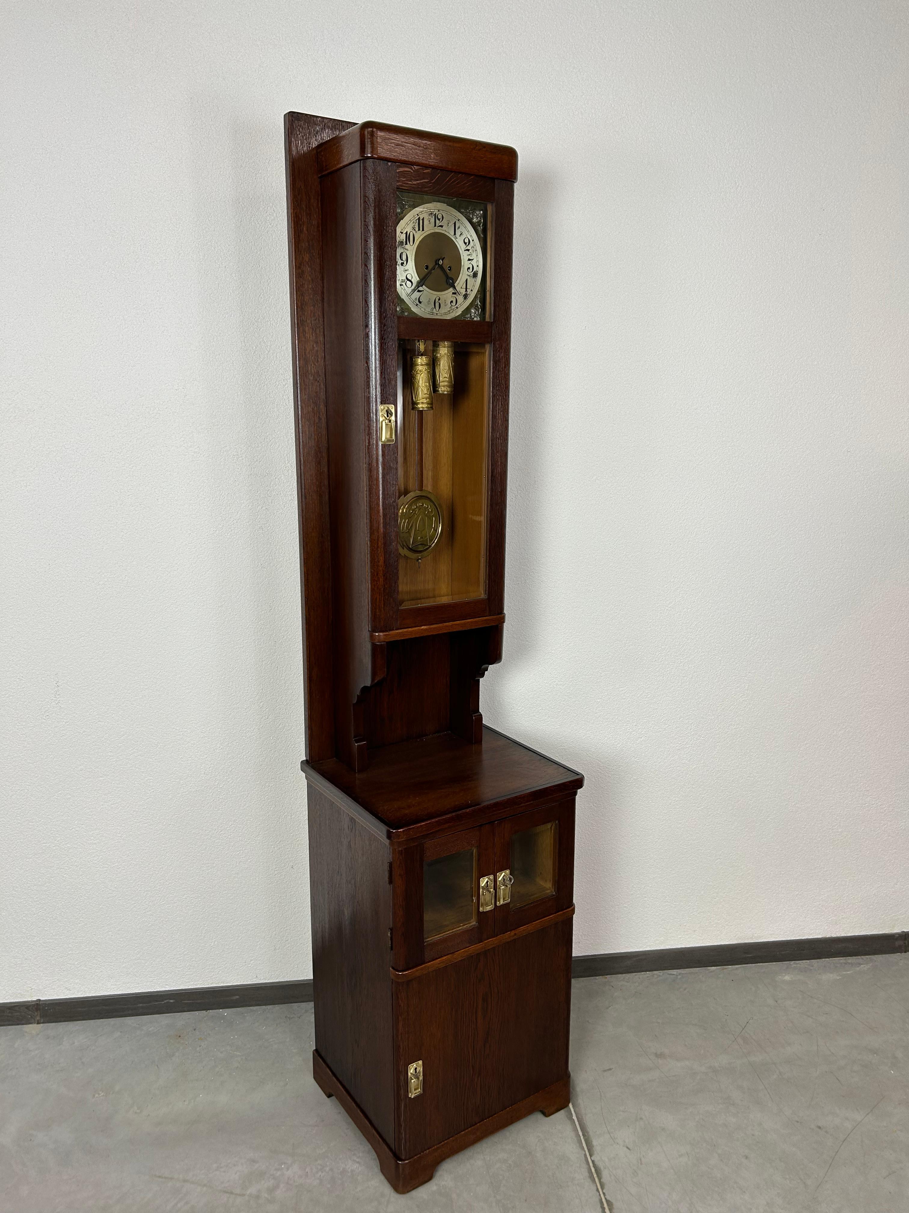 Floor clock in style of Vienna secession 6