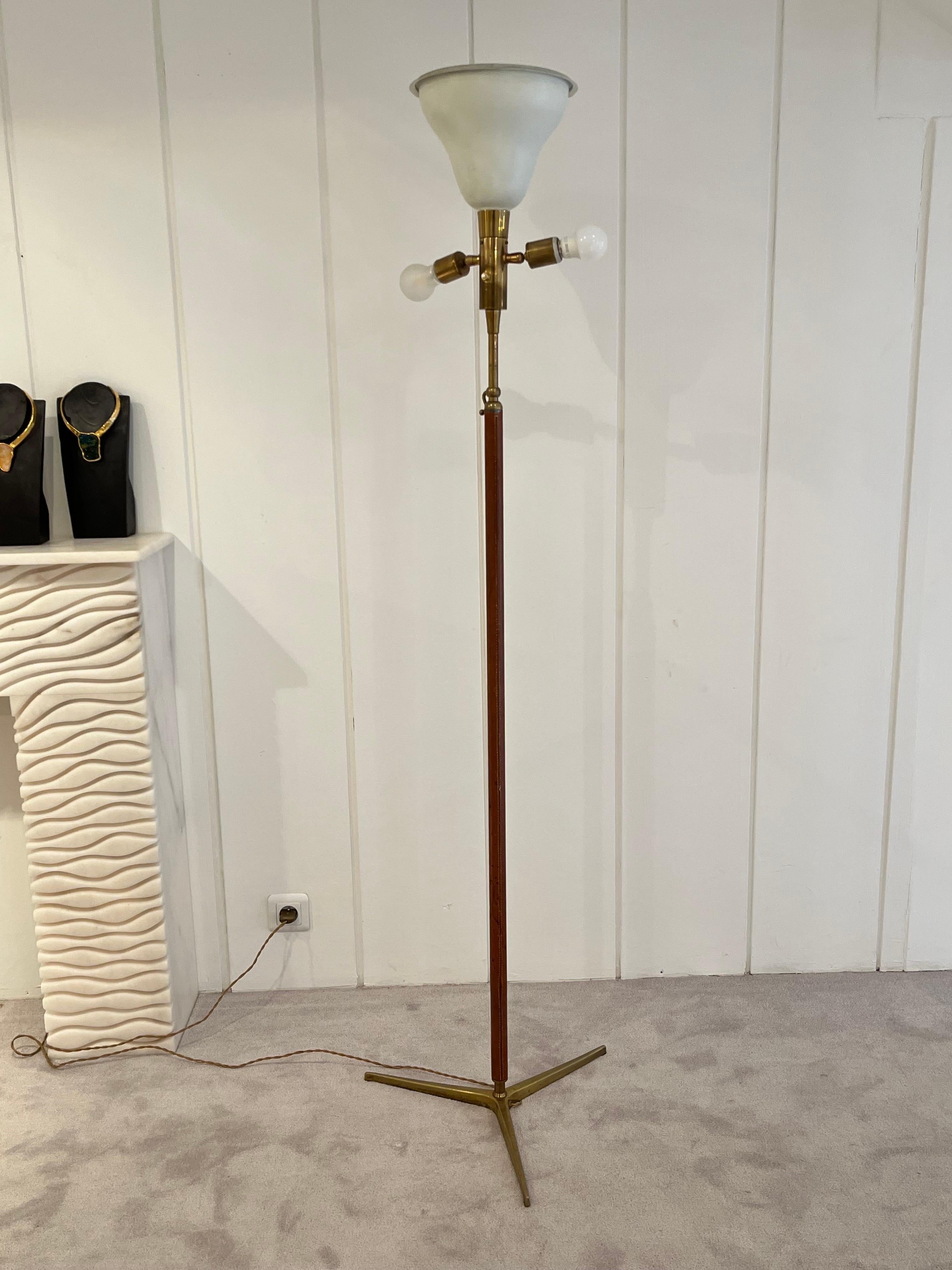 1940S Floor Lamp By Gino Sarfatti For Sale 7