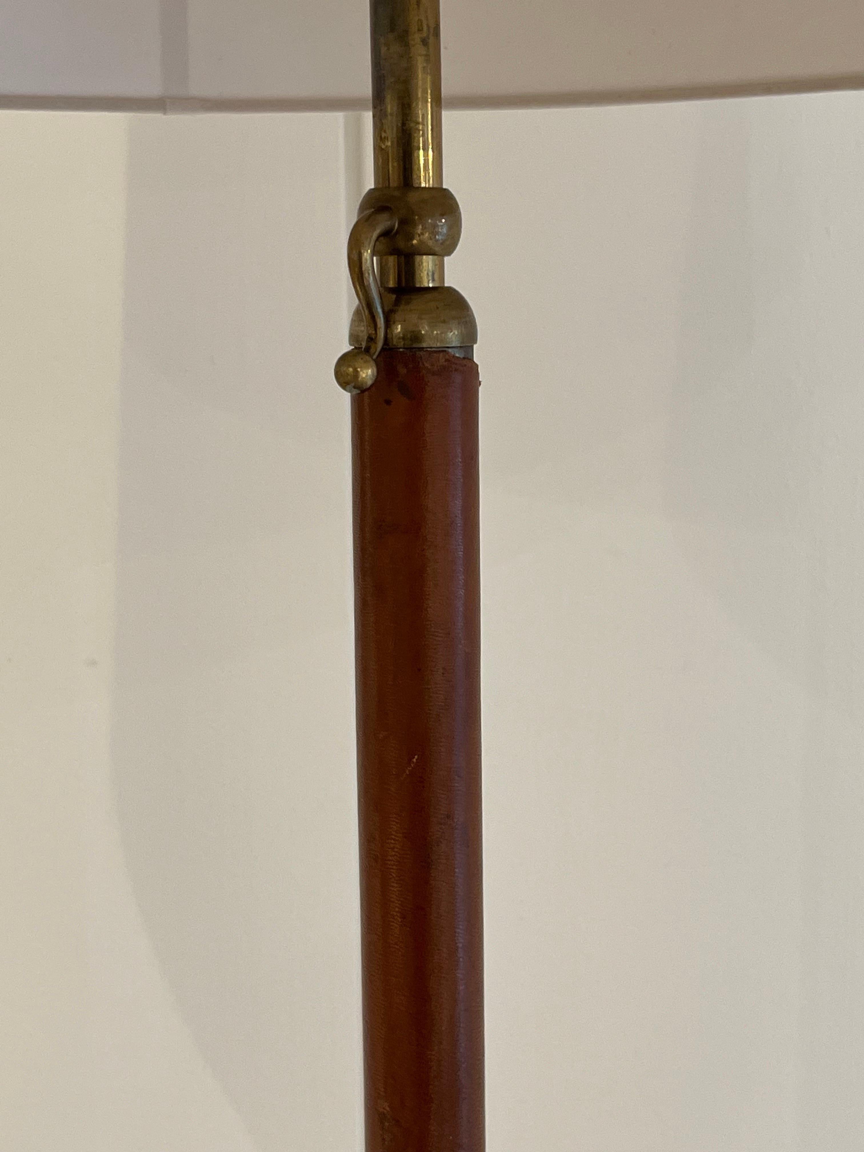 Brass 1940S Floor Lamp By Gino Sarfatti For Sale