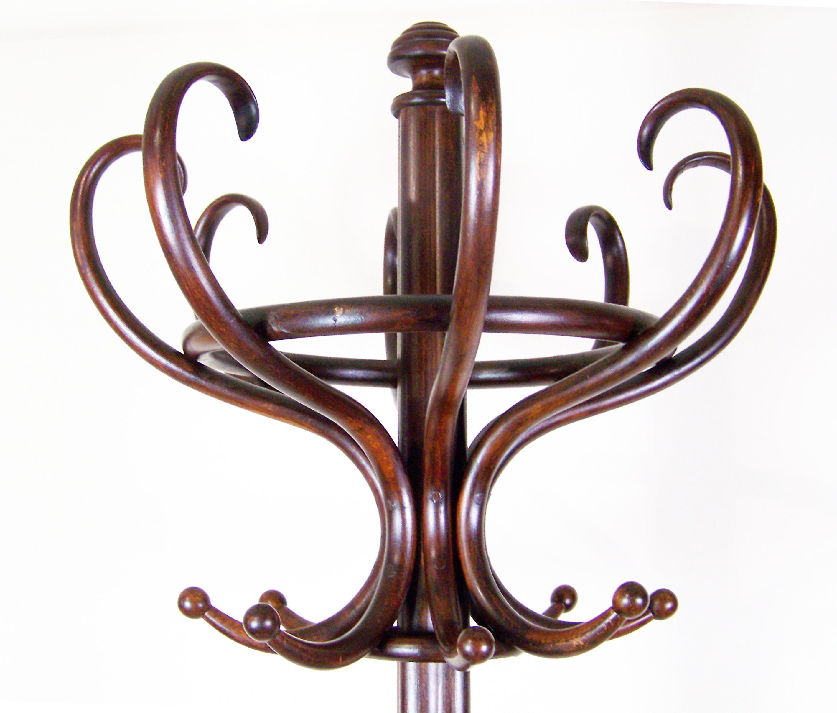 Belle Époque Floor Hanger Thonet Nr.1 - the Oldest Variant!