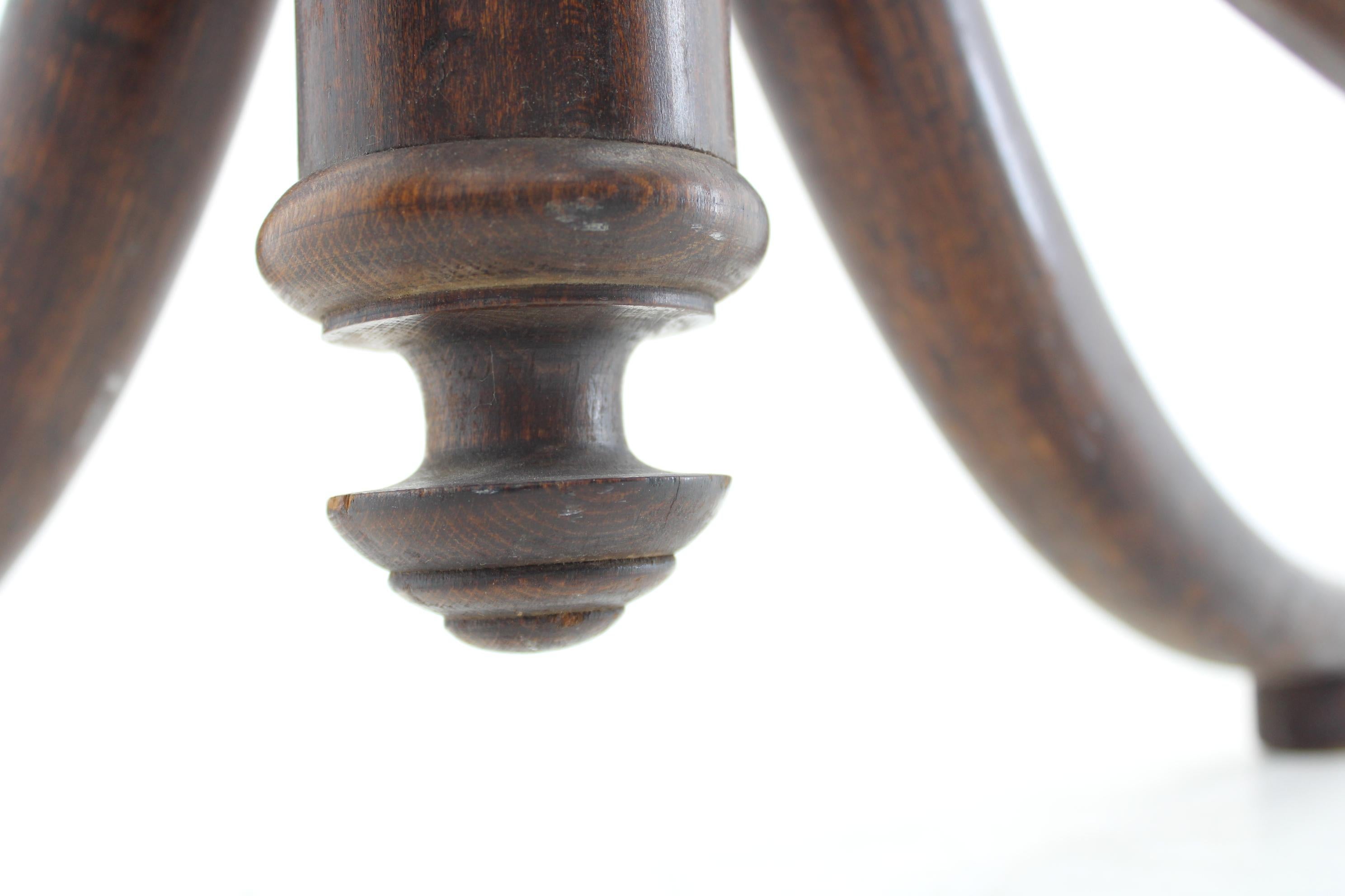 Wood Floor Hanger Ton / Thonet 1920's, Czechoslovakia For Sale