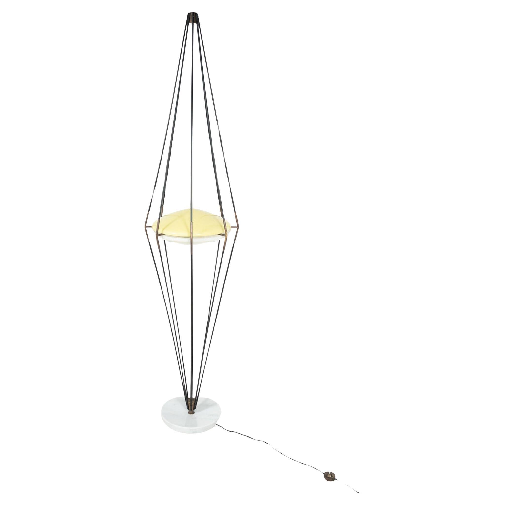 Floor Lamp 12628 "Siluro"by Angelo Lelii for Arredoluce, Italy, 1957 im Angebot
