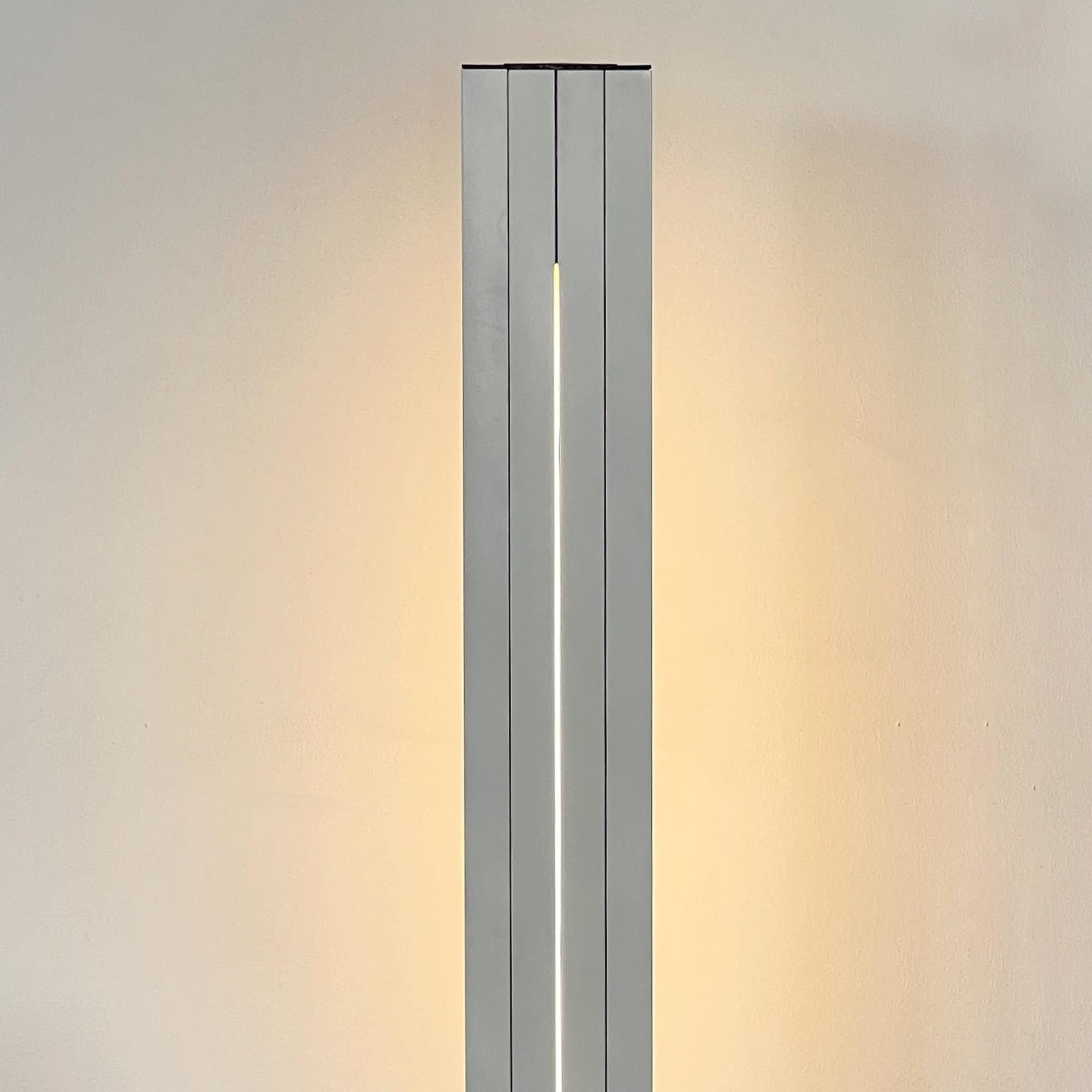 Metal Floor Lamp 14104 Moonlight by Ettore Sottsass for Arredoluce, 1971 For Sale