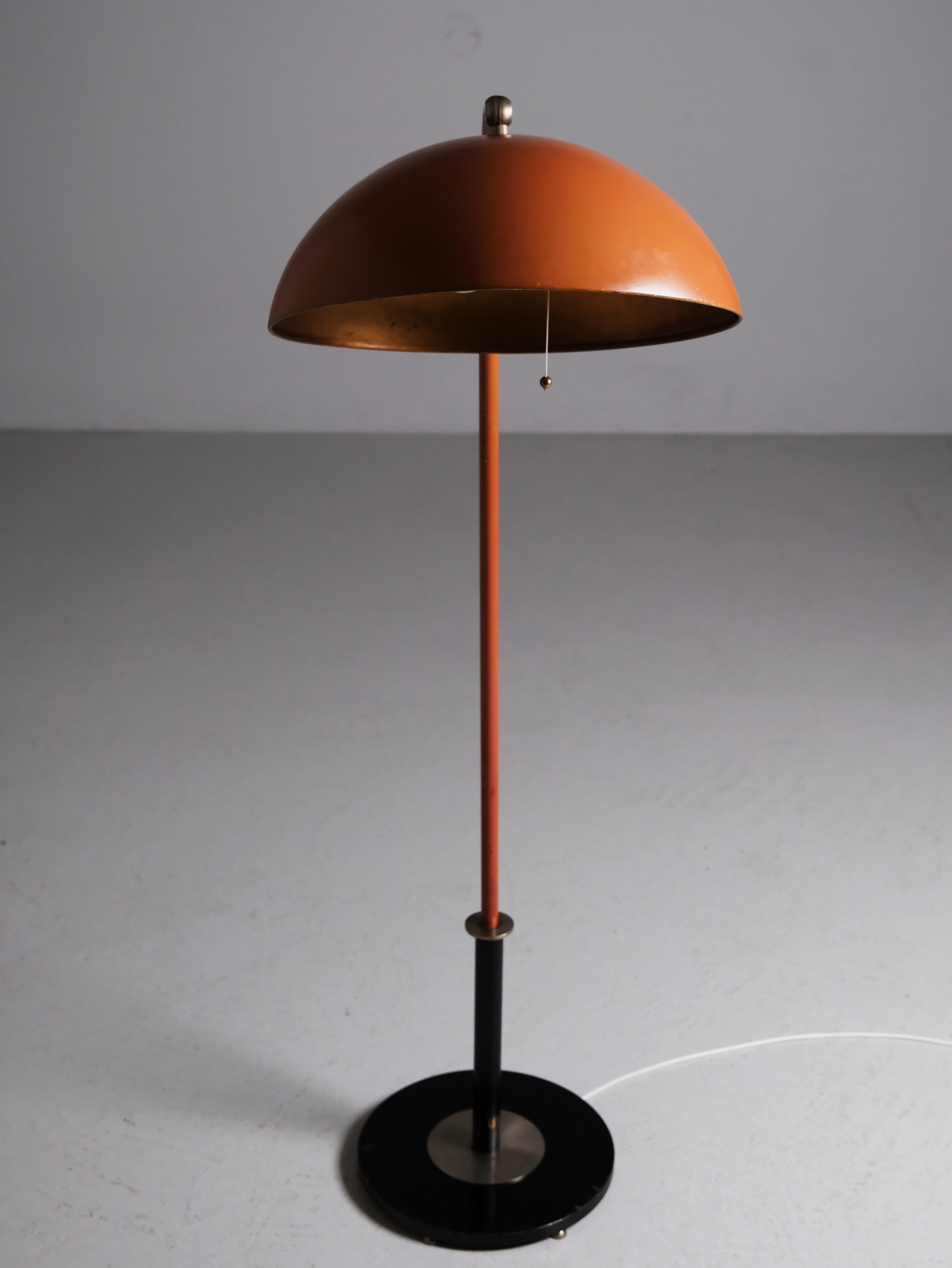 Scandinave moderne Lampadaire '15084' par Harald Notini pour Böhlmarks, Suède, années 1930 en vente