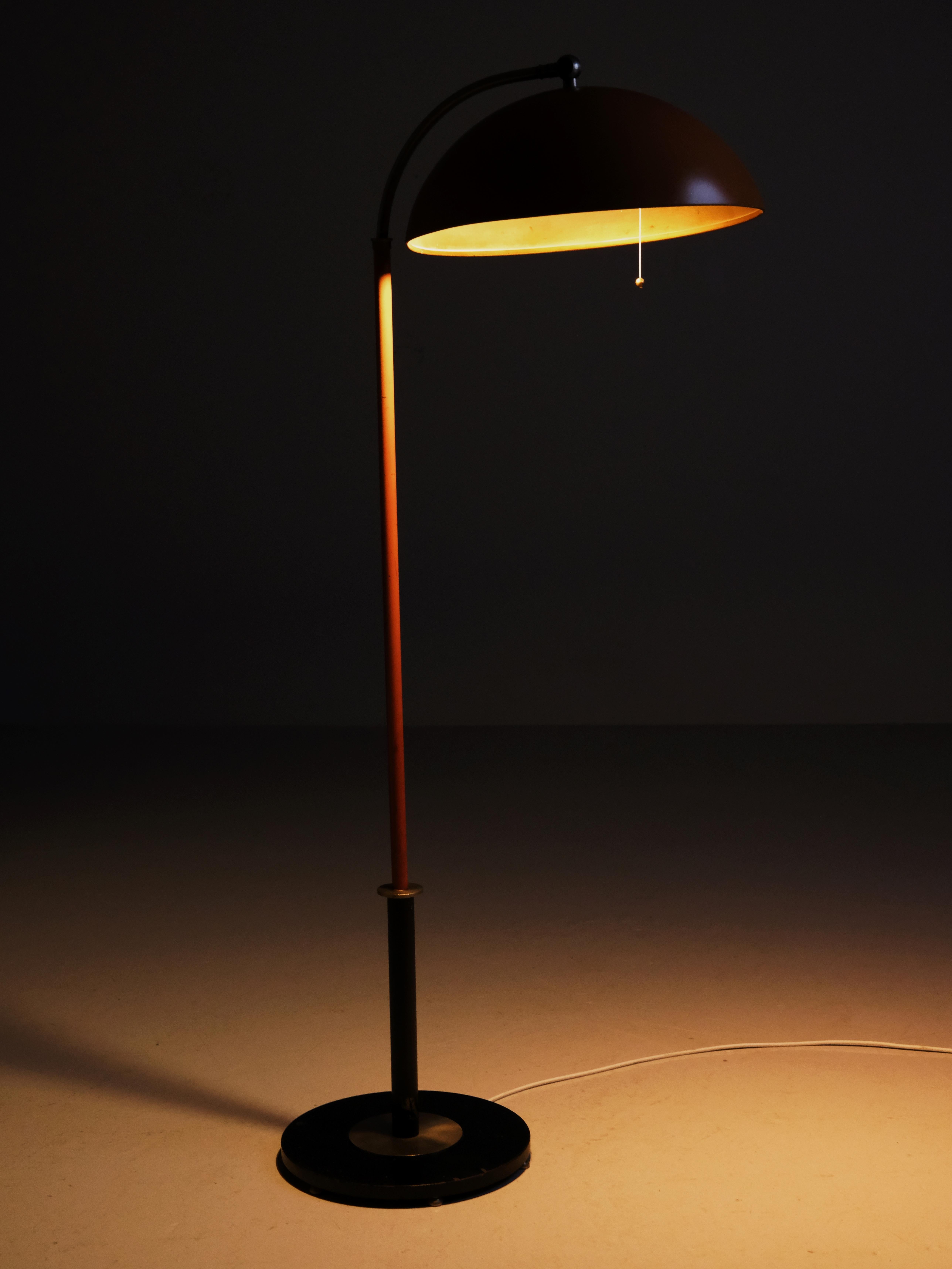Lampadaire '15084' par Harald Notini pour Böhlmarks, Suède, années 1930 en vente 2