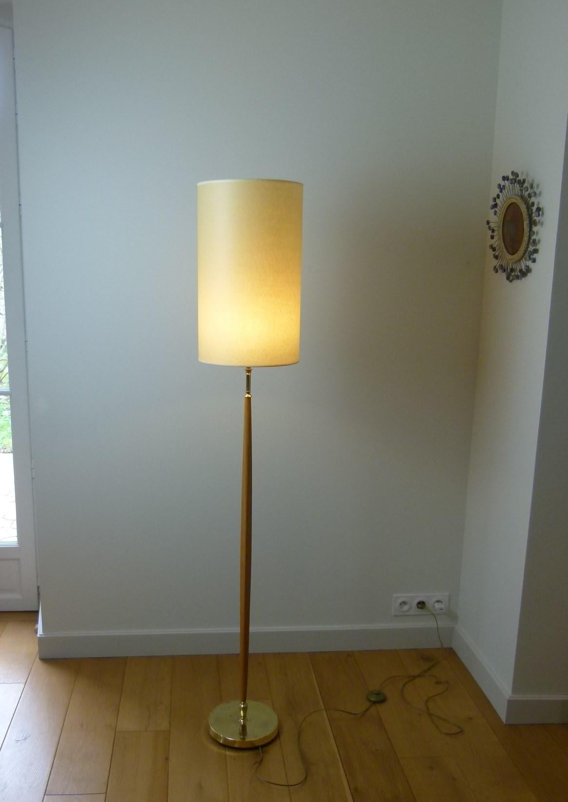 Floor Lamp 1960 French Work In Excellent Condition For Sale In Saint-Ouen, FR