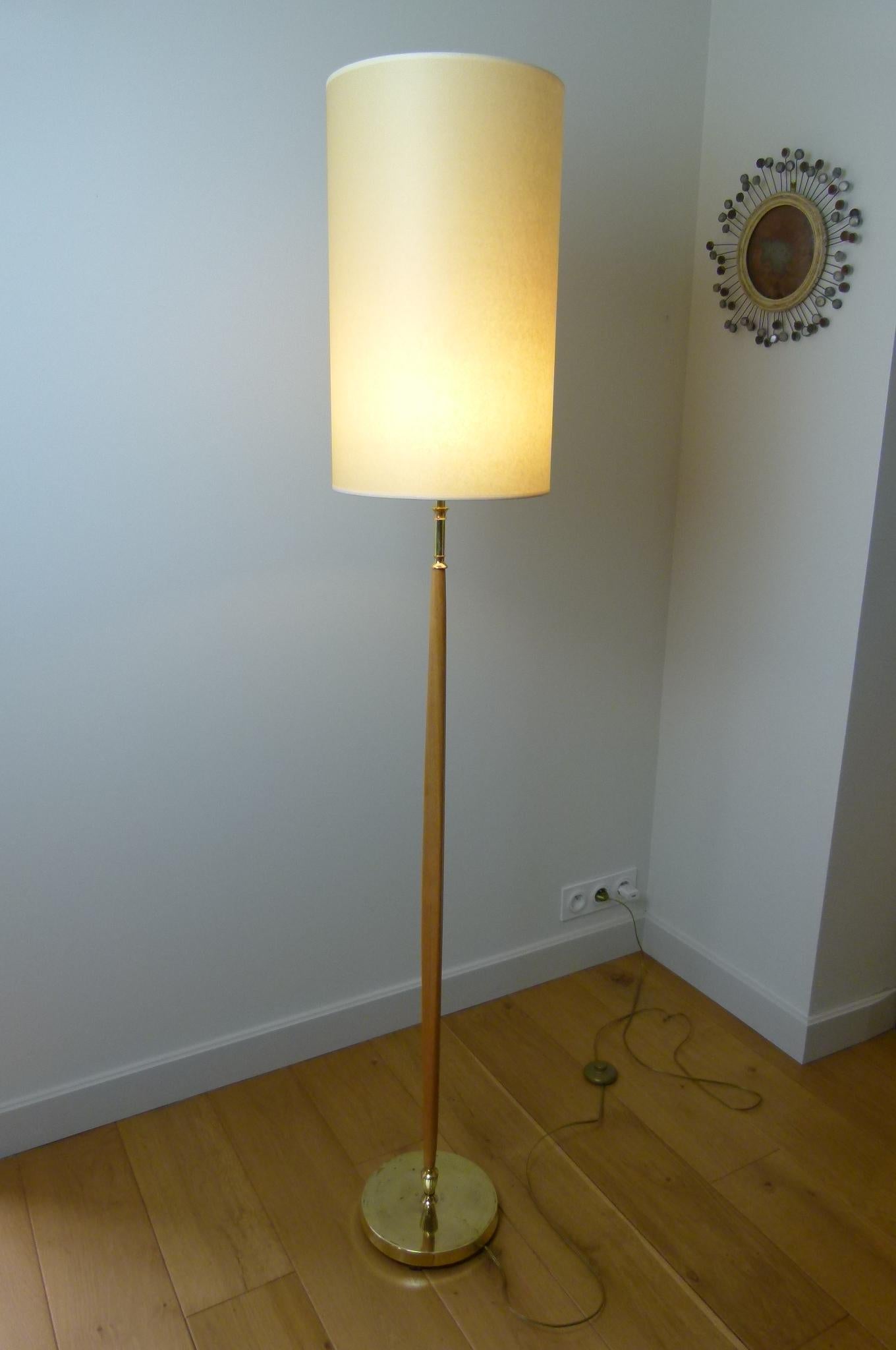Floor Lamp 1960 French Work For Sale 1