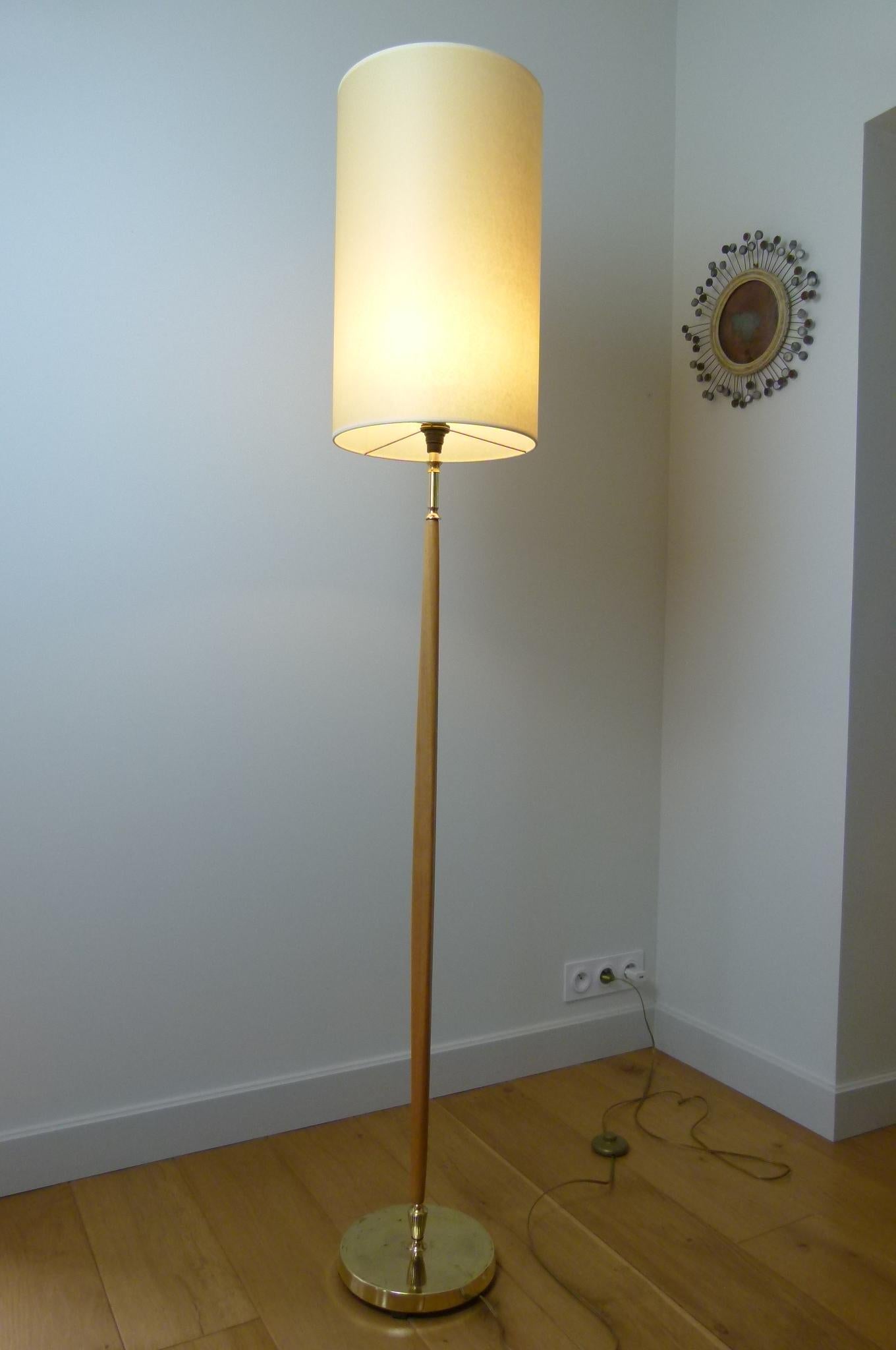 Lámpara de pie 1960 Obra francesa en venta 3