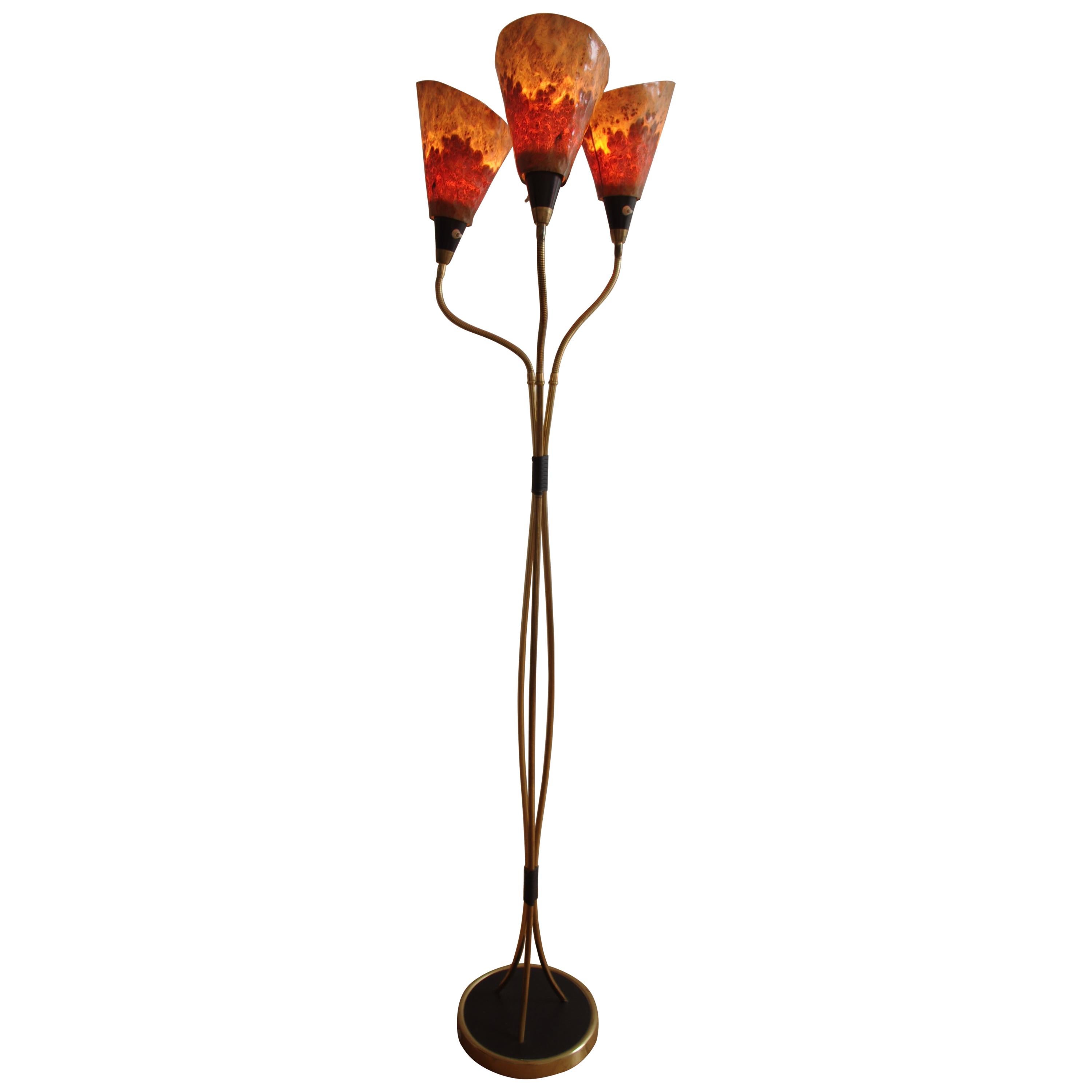 Floor Lamp 1965 Upcycled by Martin Pribyla