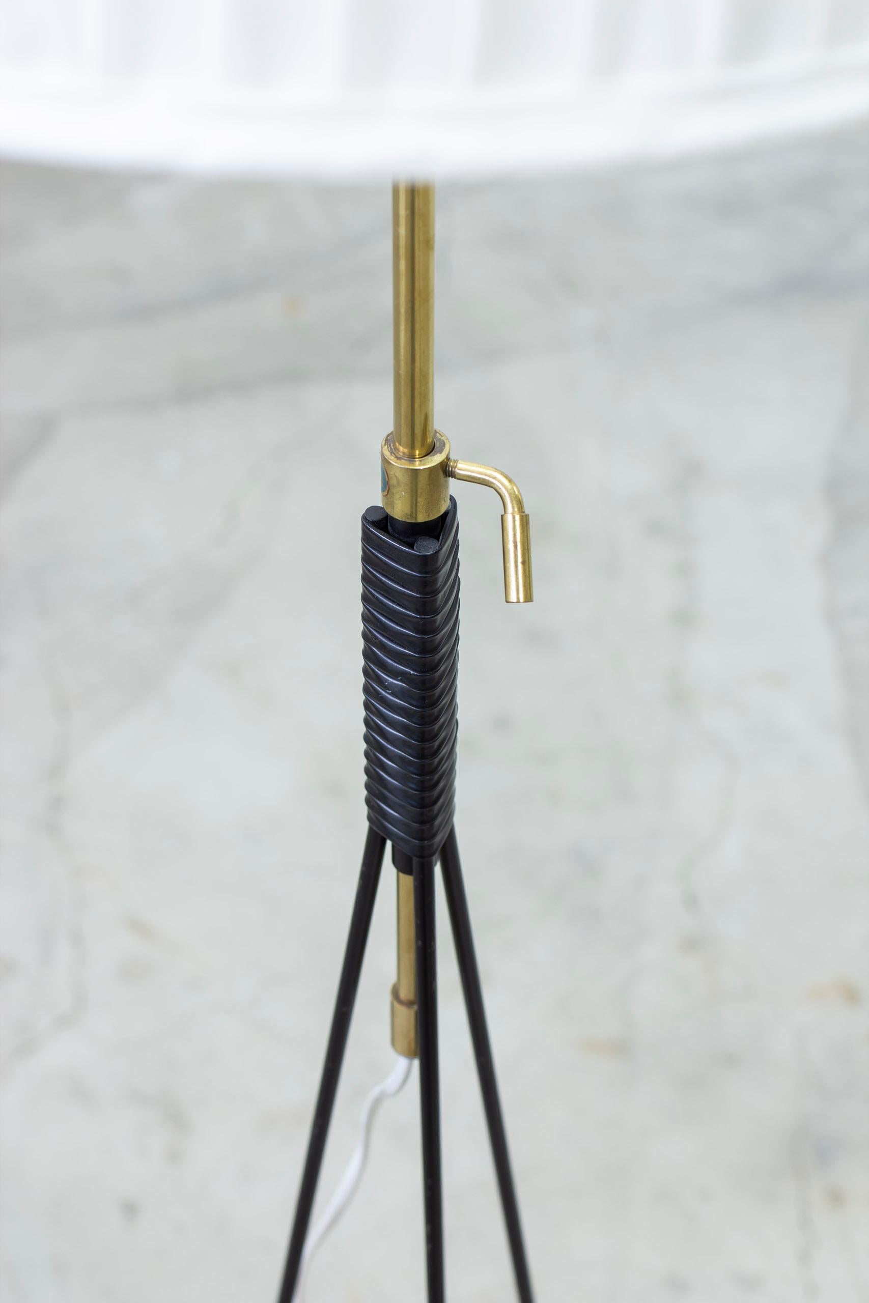 Lampadaire 2619 par Eje Ahlgren pour Luco, Suède, années 1950 Bon état - En vente à Hägersten, SE