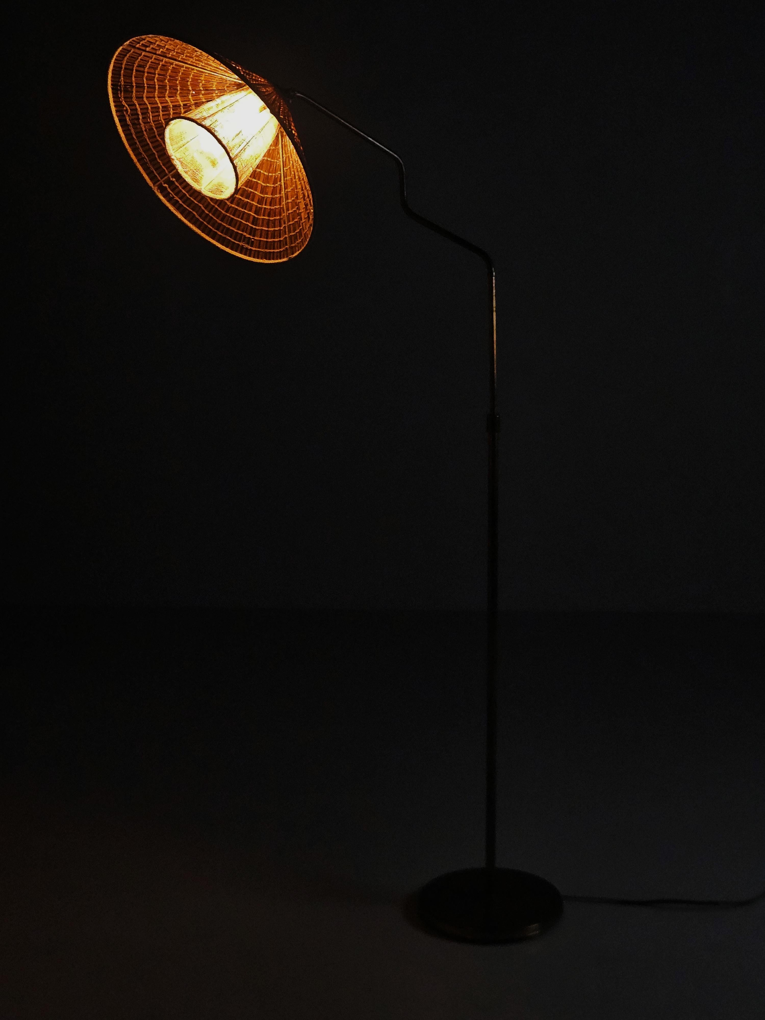 Lampadaire '30631' de Bertil Brisborg pour Nordiska Kompaniet, Suède, années 1940 en vente 2