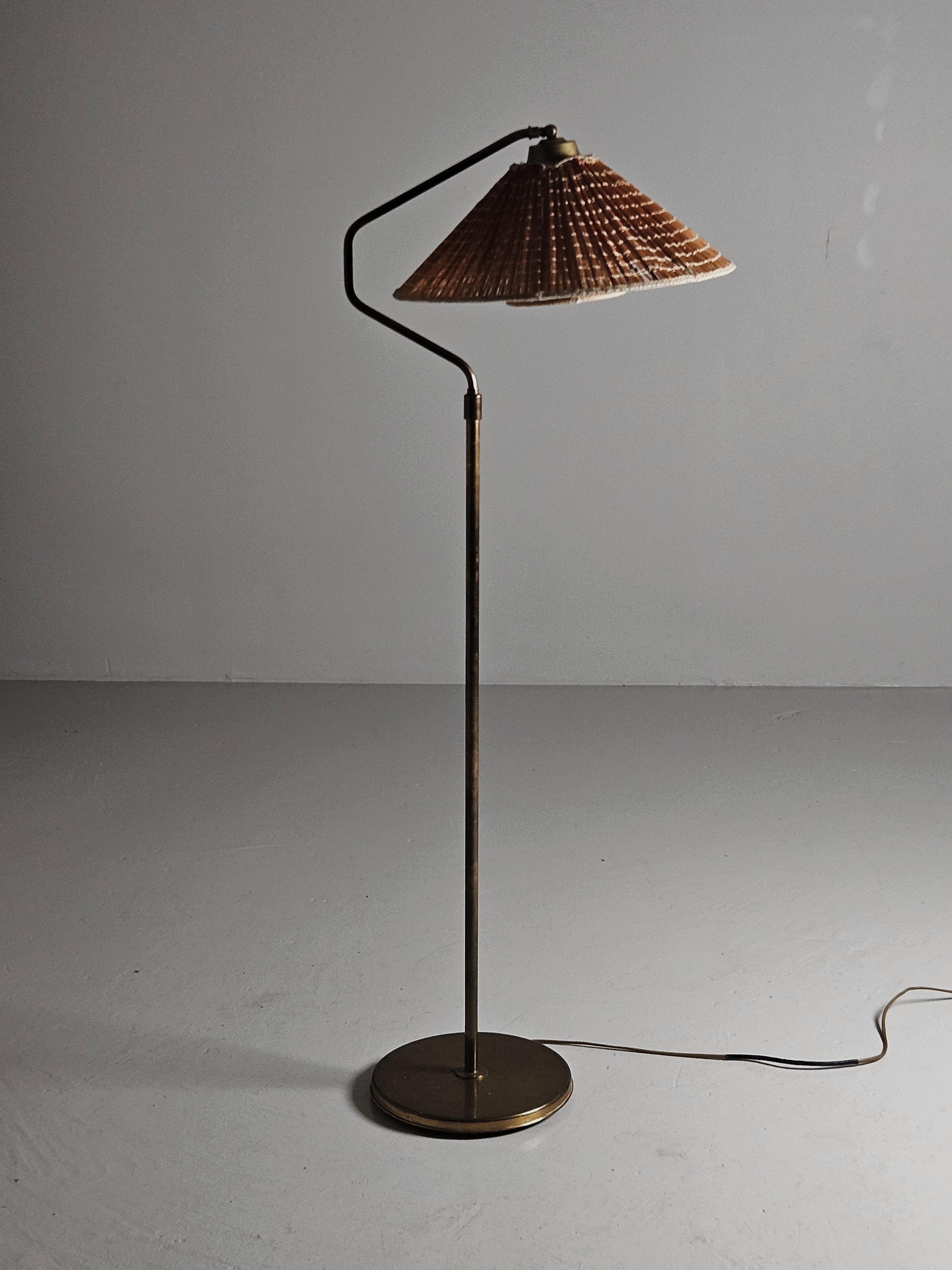 20ième siècle Lampadaire '30631' de Bertil Brisborg pour Nordiska Kompaniet, Suède, années 1940 en vente