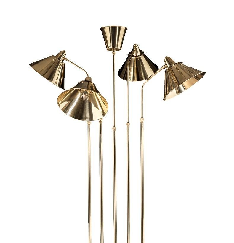 Italian Floor Lamp 5-Lights by Badari
