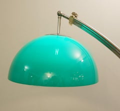 Floor Lamp Adjustable Arc by Harvey Guzzini for Meblo, 1970s