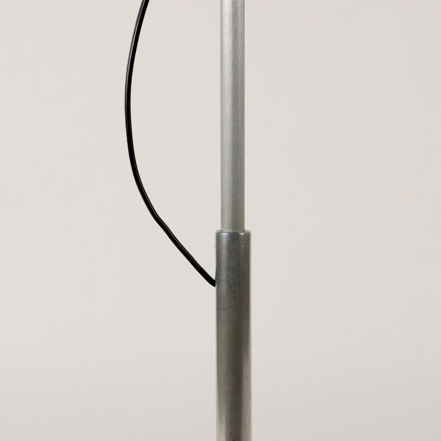 Stehlampe aus Aluminium, Italien, 1960er Jahre (Mitte des 20. Jahrhunderts)