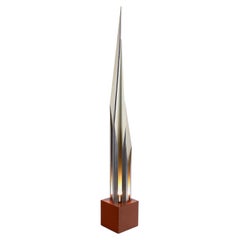 Floor Lamp Aluminium, Italy, 1960s