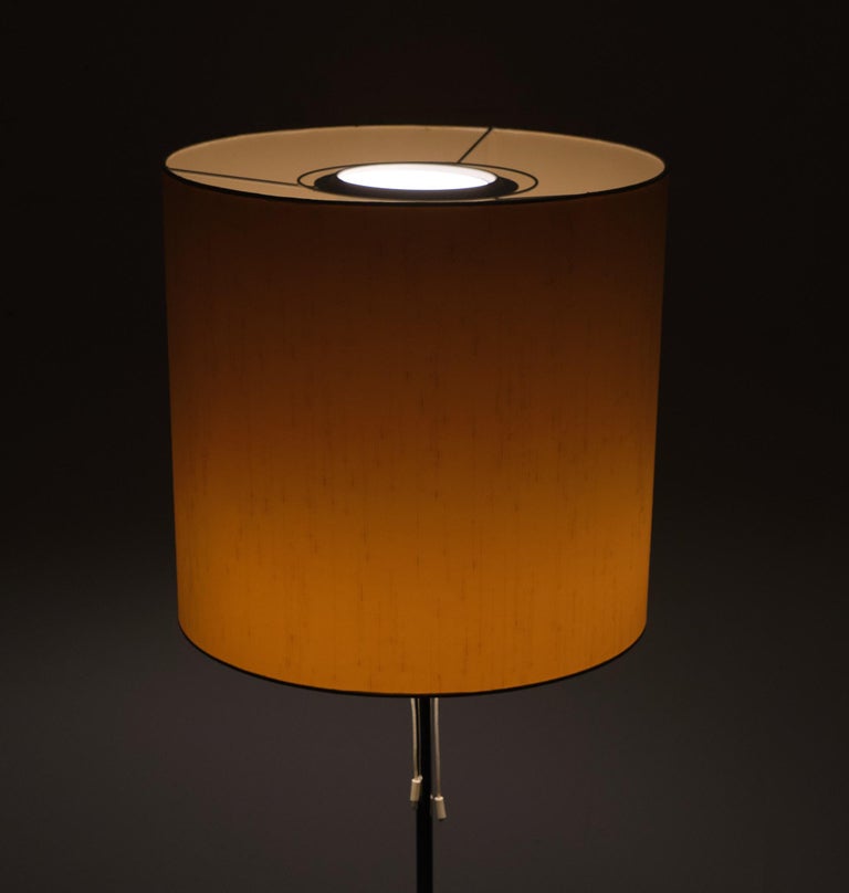 Floor Lamp Aluminum Attributed RAAK, 1970s, Holland For Sale at 1stDibs
