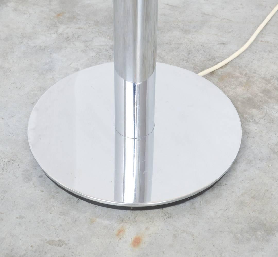 Chrome Floor Lamp AM2Z by Franco Albini for Sirrah