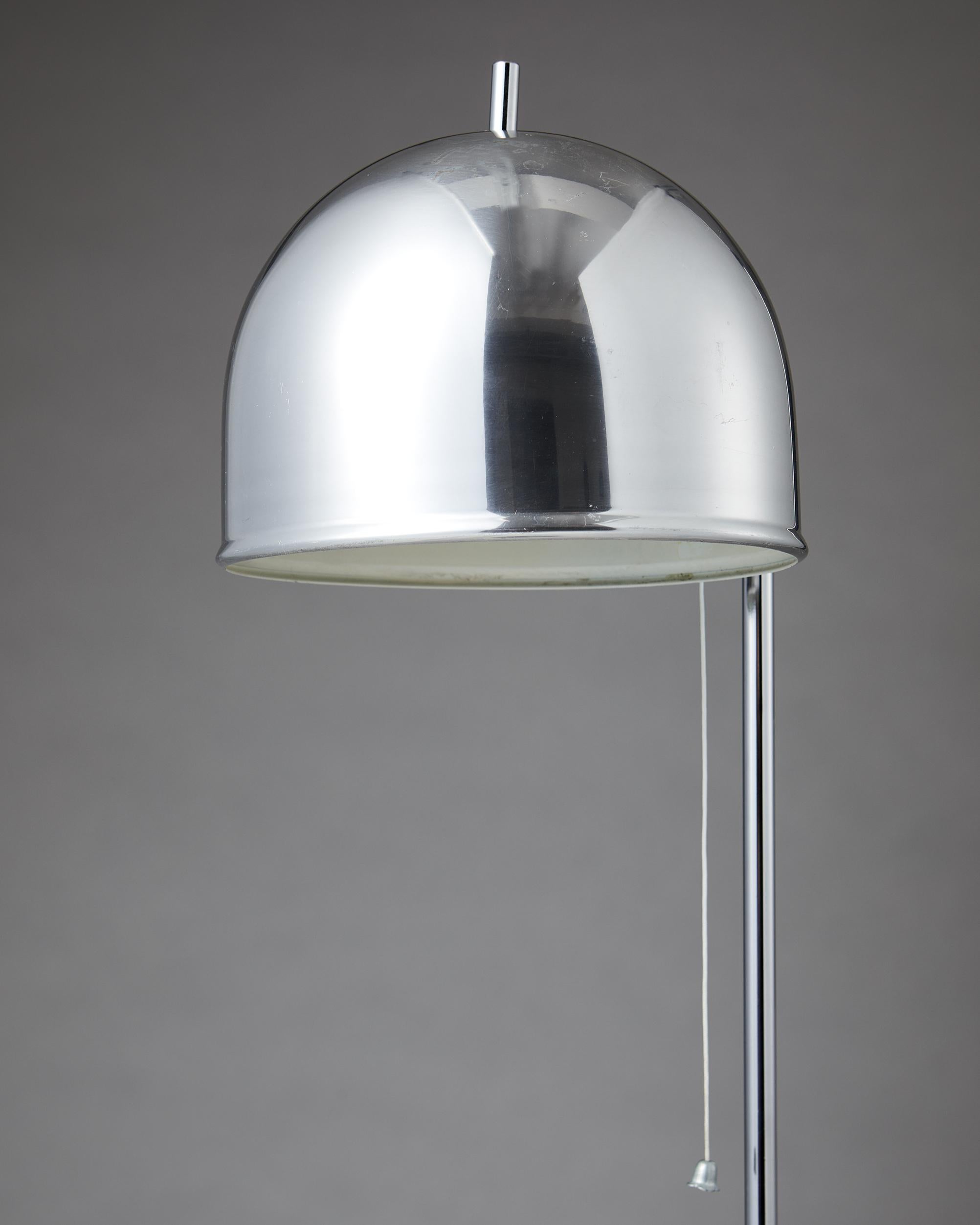 Mid-Century Modern Floor Lamp, Anonymous, for Bergboms, Sweden, 1960s