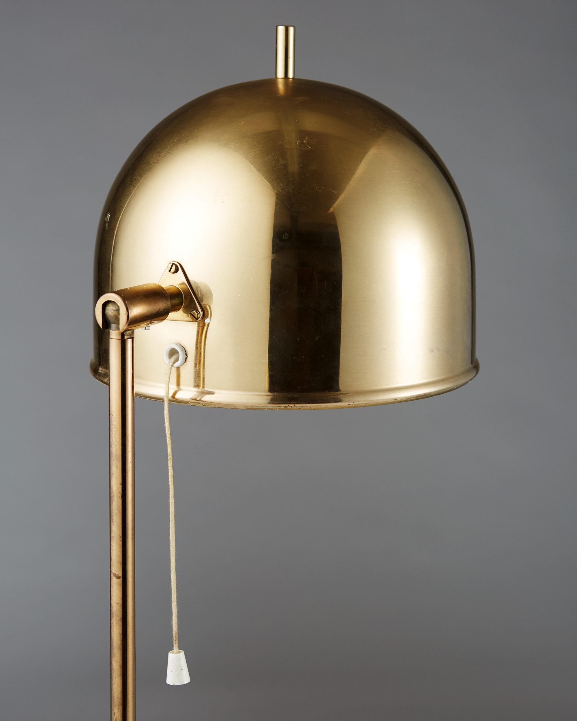 Scandinavian Modern Floor Lamp, Anonymous, for Bergboms, Sweden, 1960's