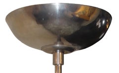 Floor Lamp Art Deco 1920, German, Material, Chrome