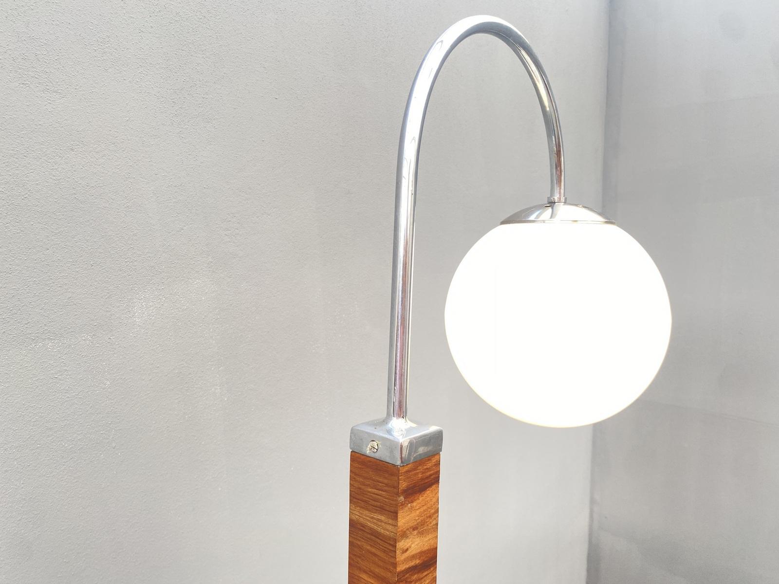 Floor lamp ART DECO, 1930´s, Czechoslovakia For Sale 4
