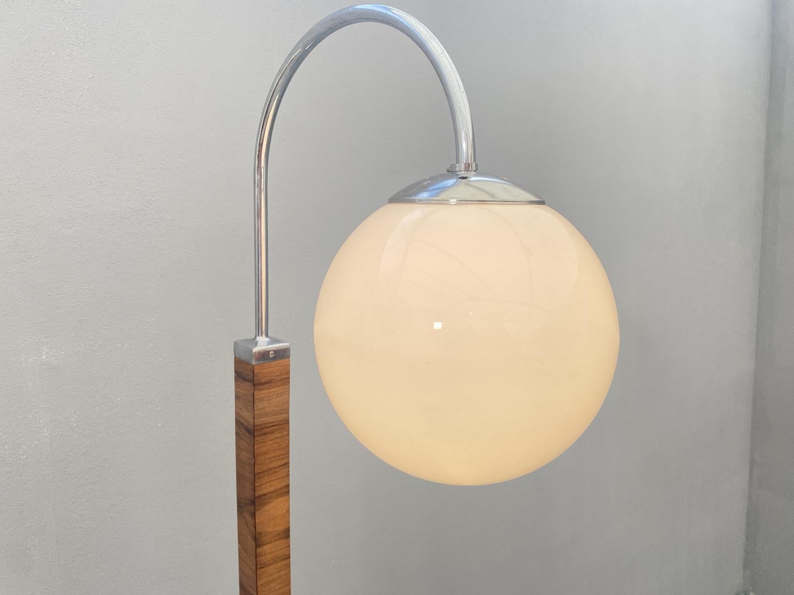 Floor lamp ART DECO, 1930´s, Czechoslovakia For Sale 10