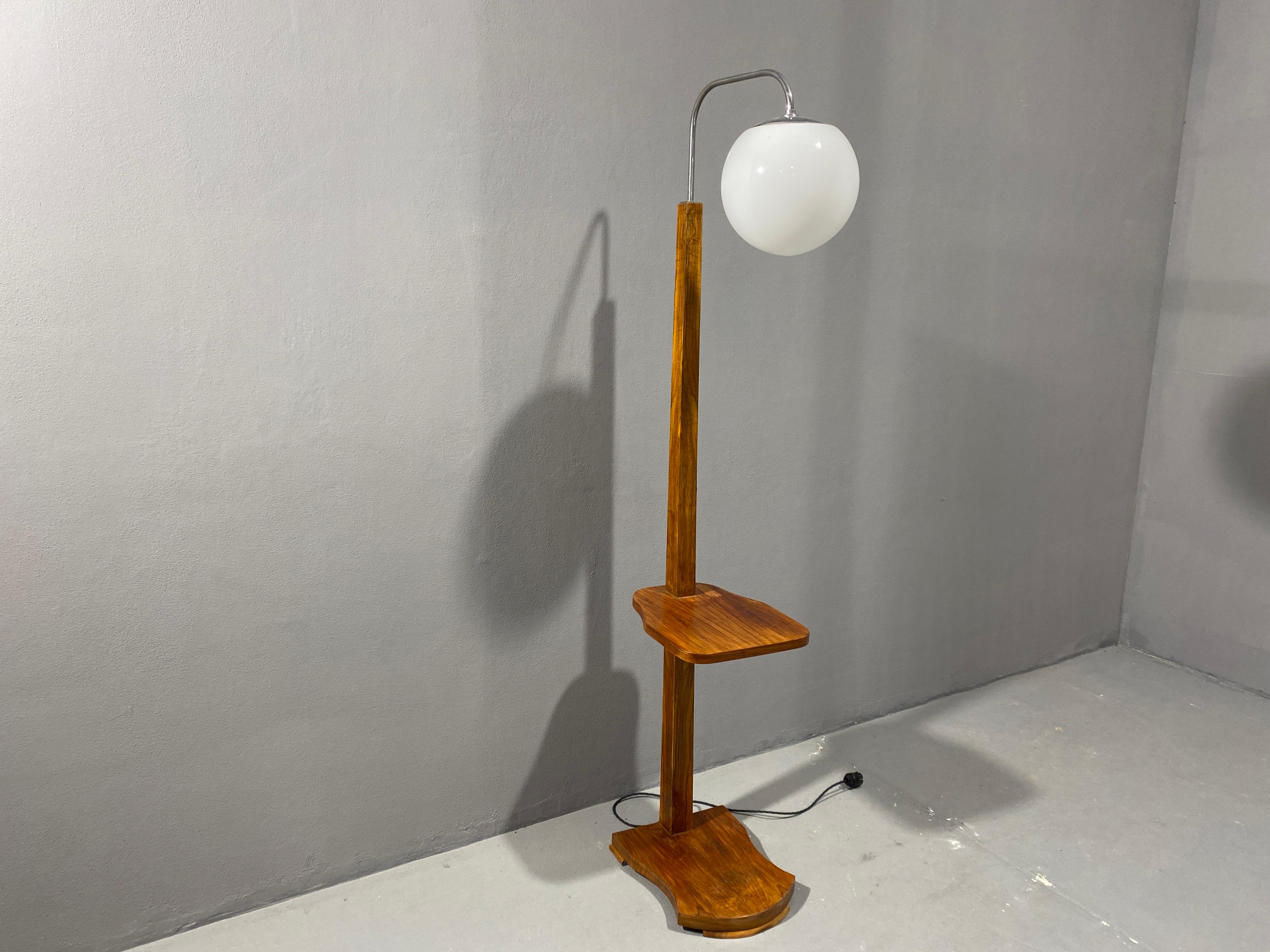 Floor lamp ART DECO, 1930´s, Czechoslovakia For Sale 10