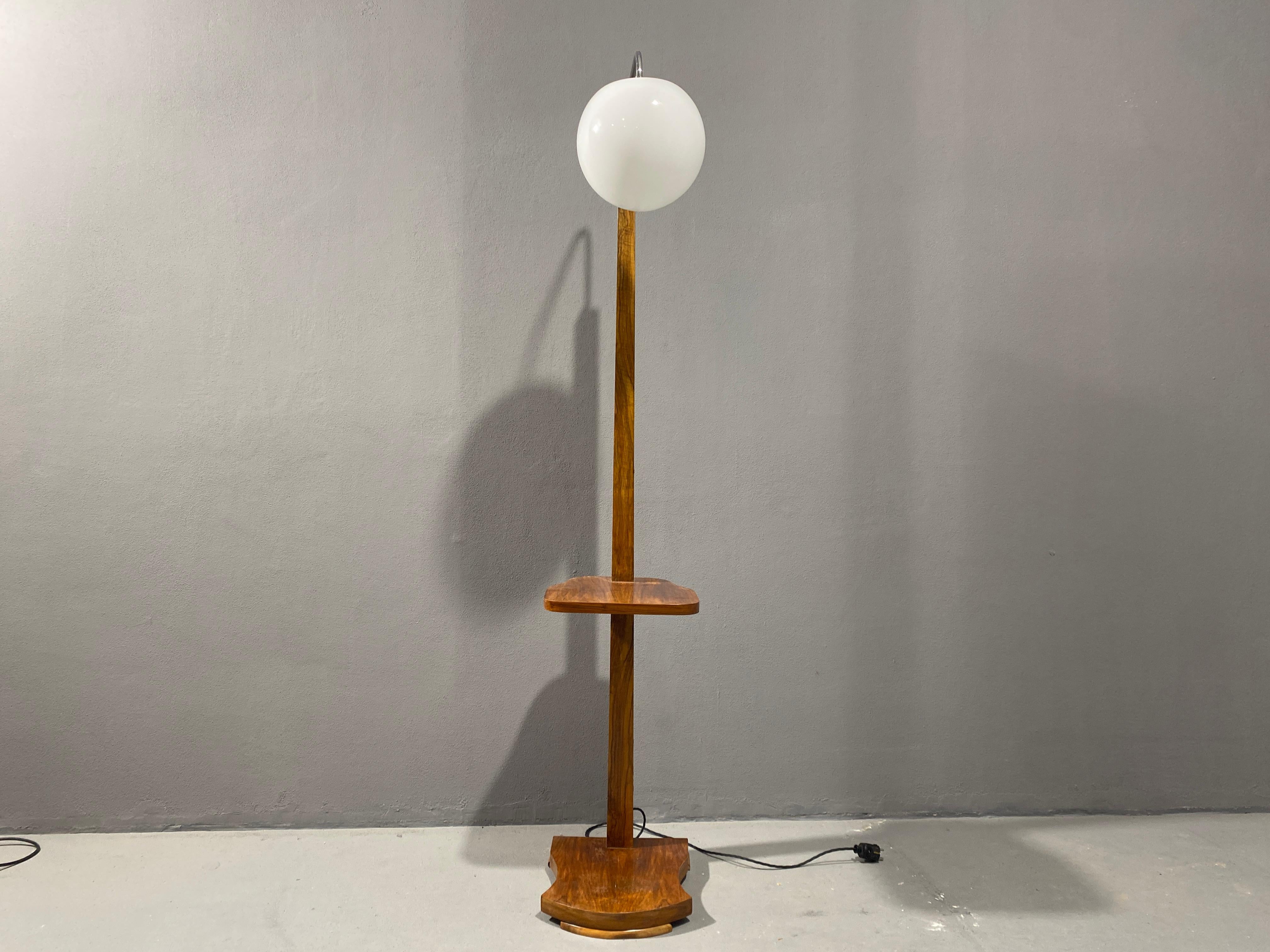 Floor lamp ART DECO, 1930´s, Czechoslovakia For Sale 11