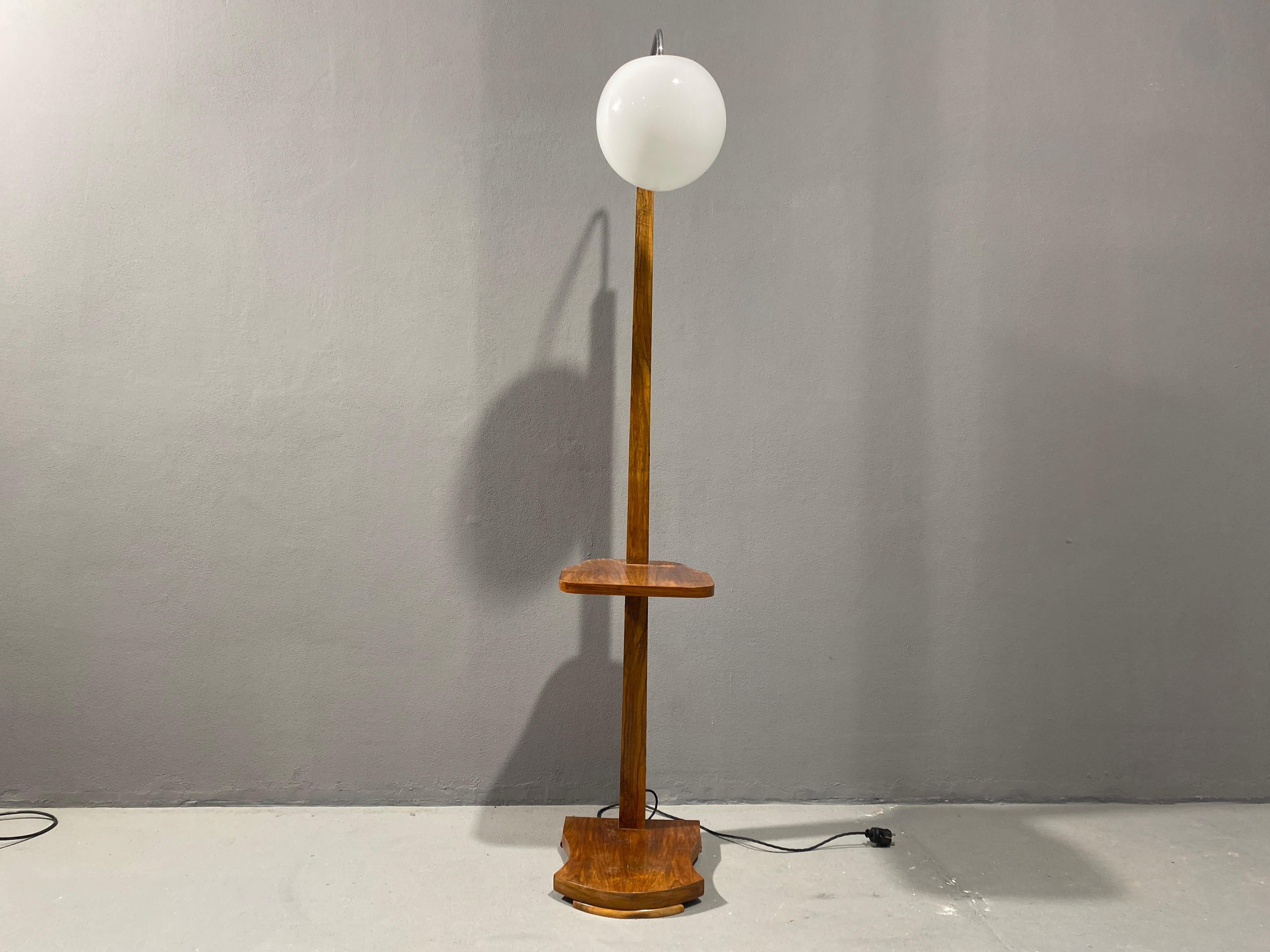 Floor lamp ART DECO, 1930´s, Czechoslovakia For Sale 12