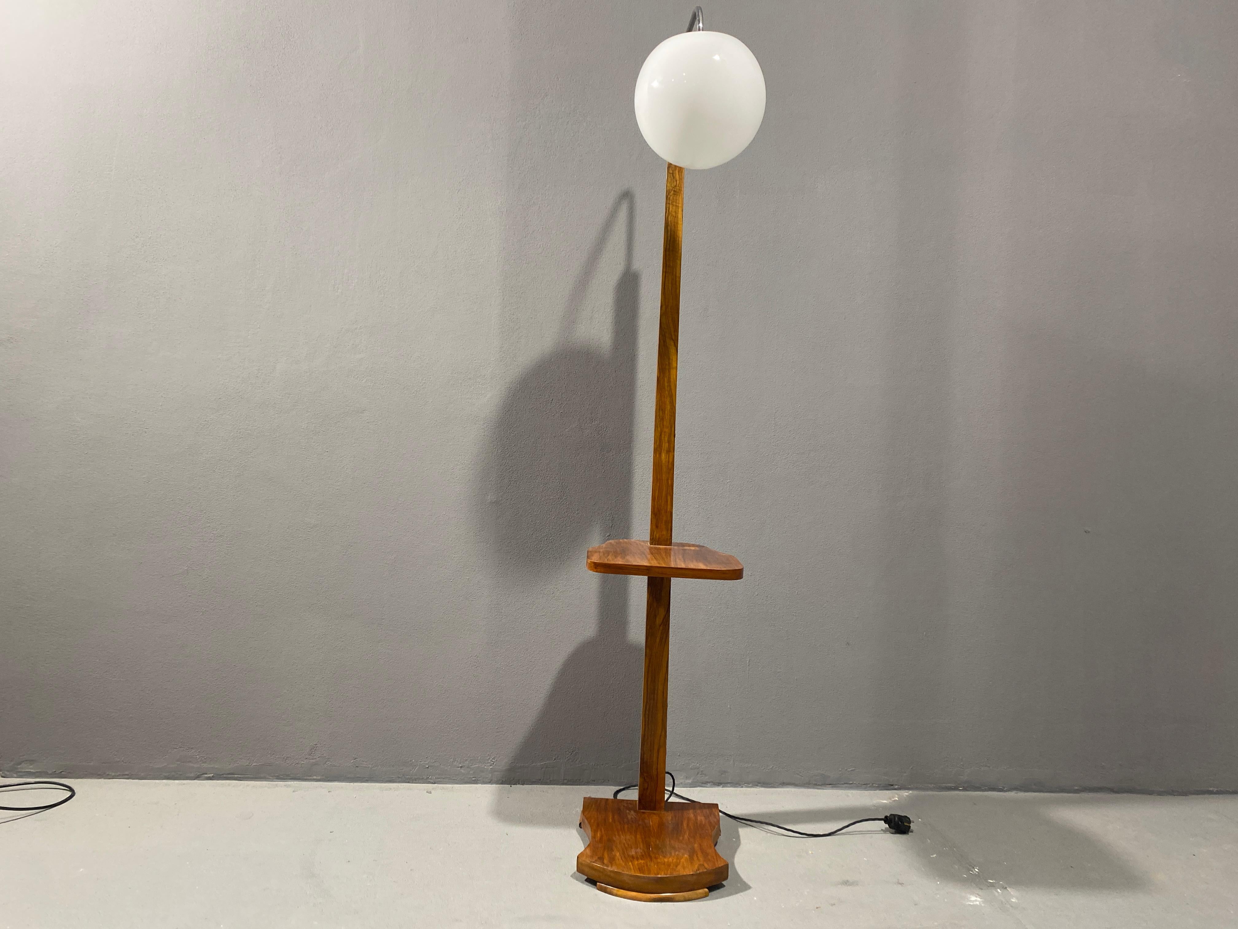 Floor lamp ART DECO, 1930´s, Czechoslovakia For Sale 13